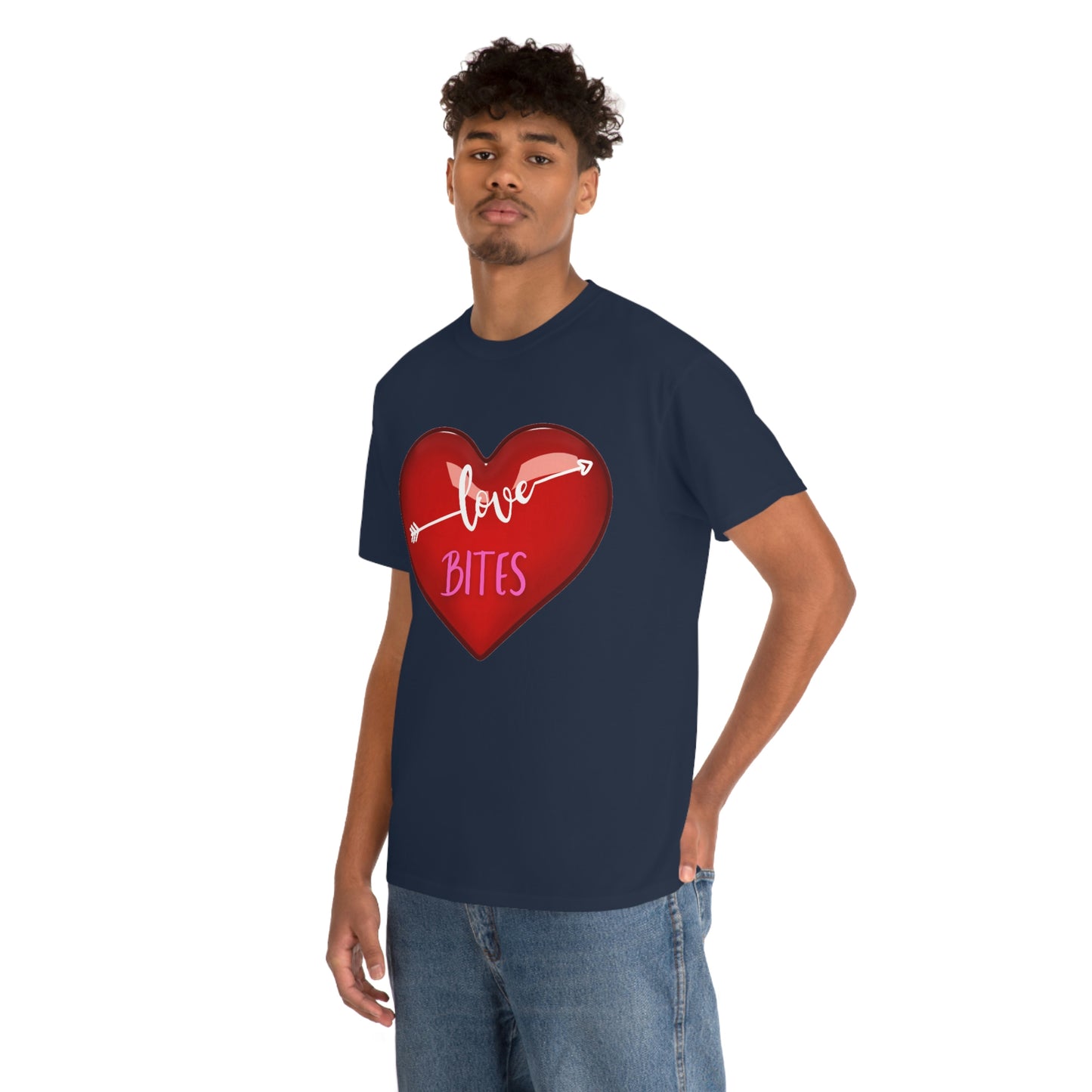 Unisex Heavy Cotton "Love Bites" Tee