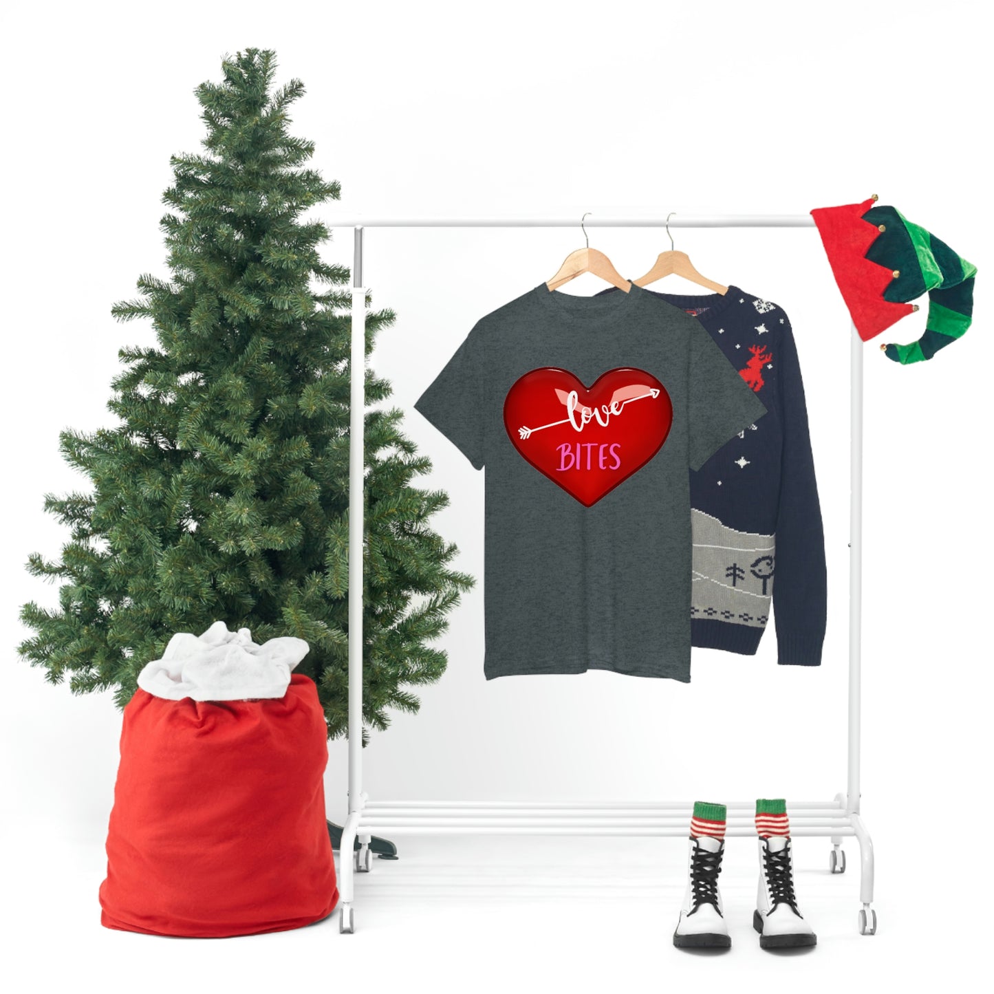Unisex Heavy Cotton "Love Bites" Tee