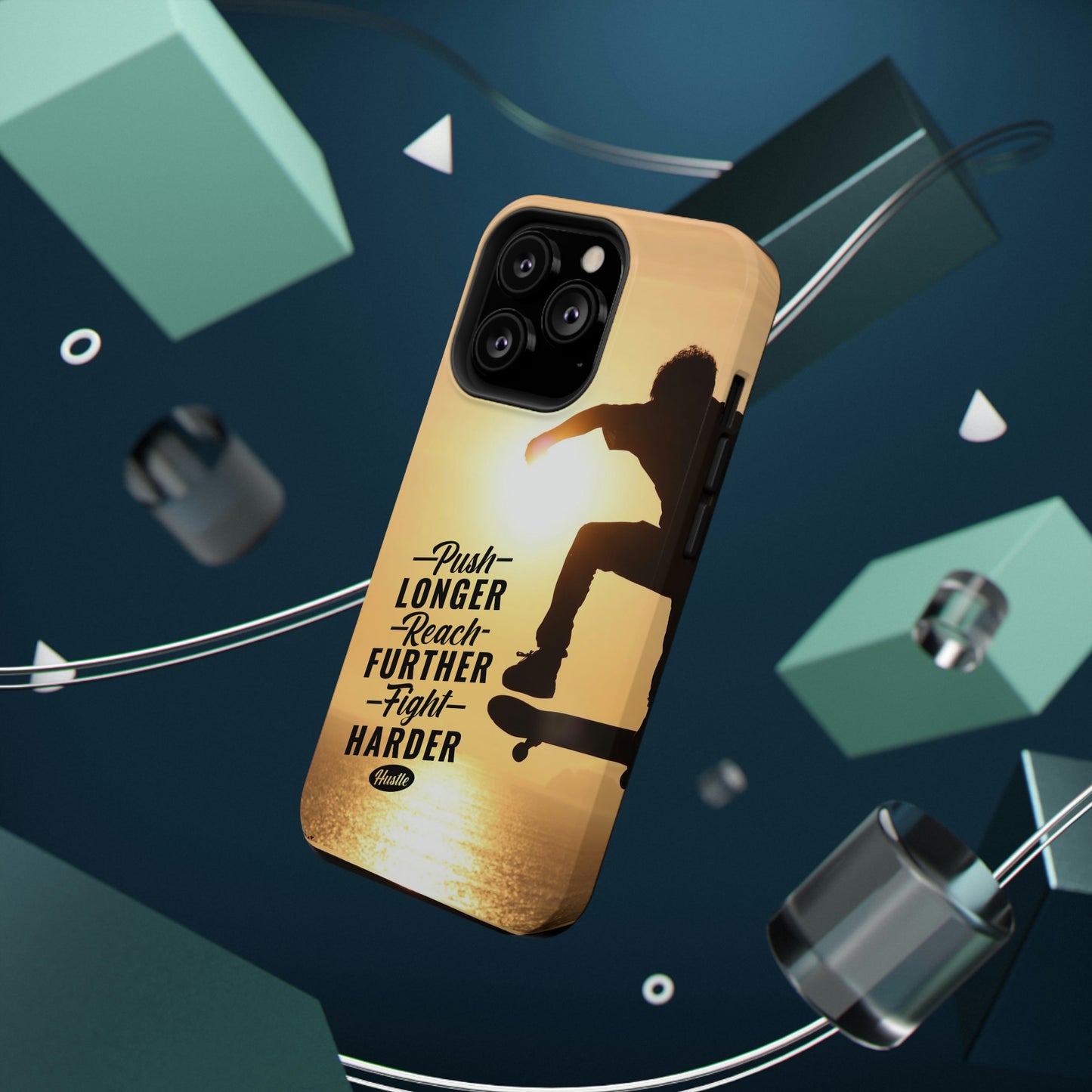Impact-Resistant Cases for iPhone and Samsung with motivational saying