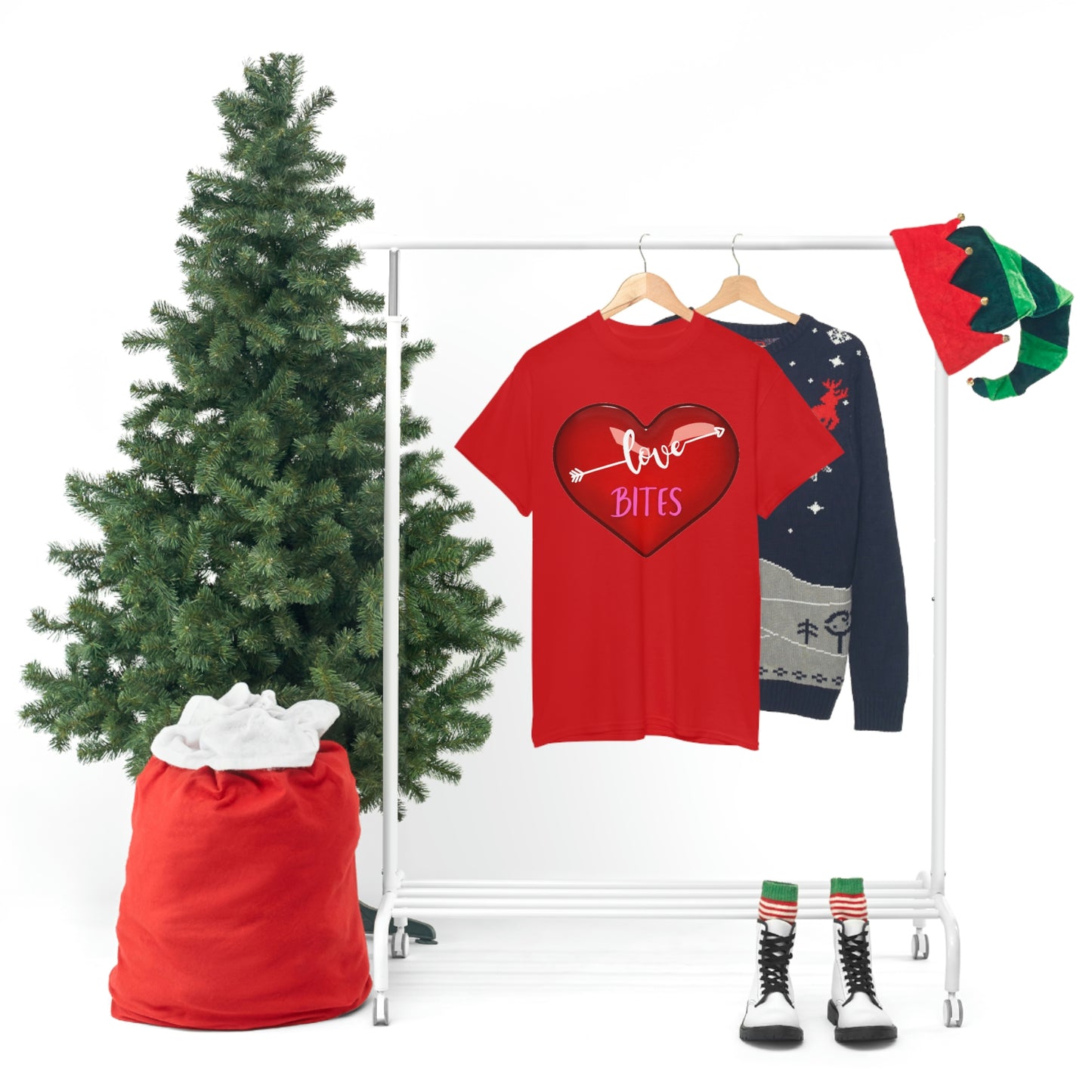 Unisex Heavy Cotton "Love Bites" Tee