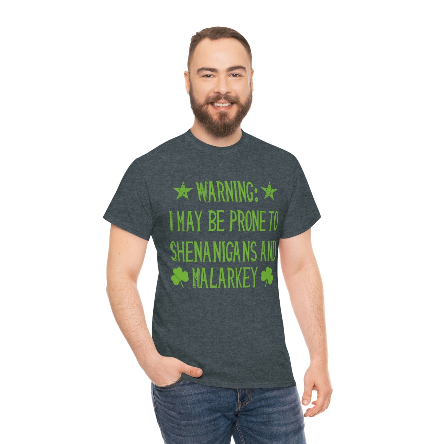 Shenanigans and Malarkey - Unisex Heavy Cotton Tee