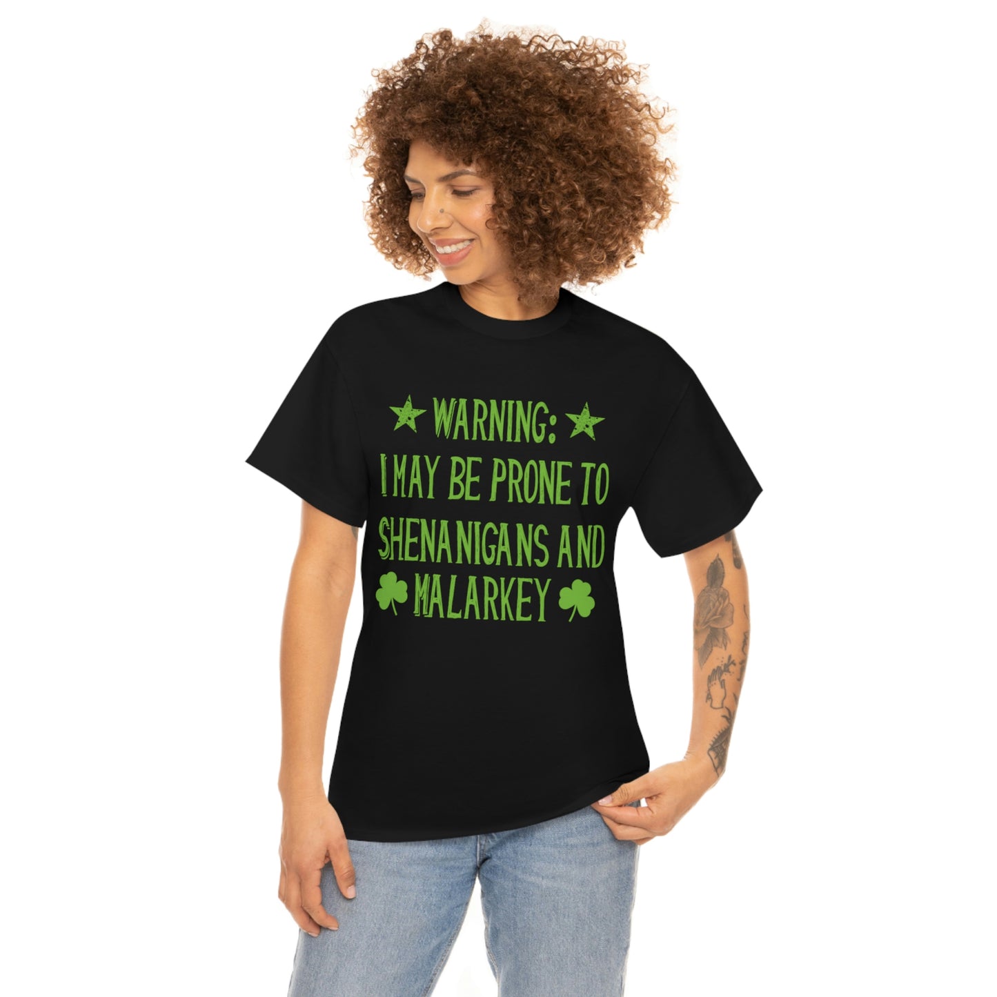 Shenanigans and Malarkey - Unisex Heavy Cotton Tee