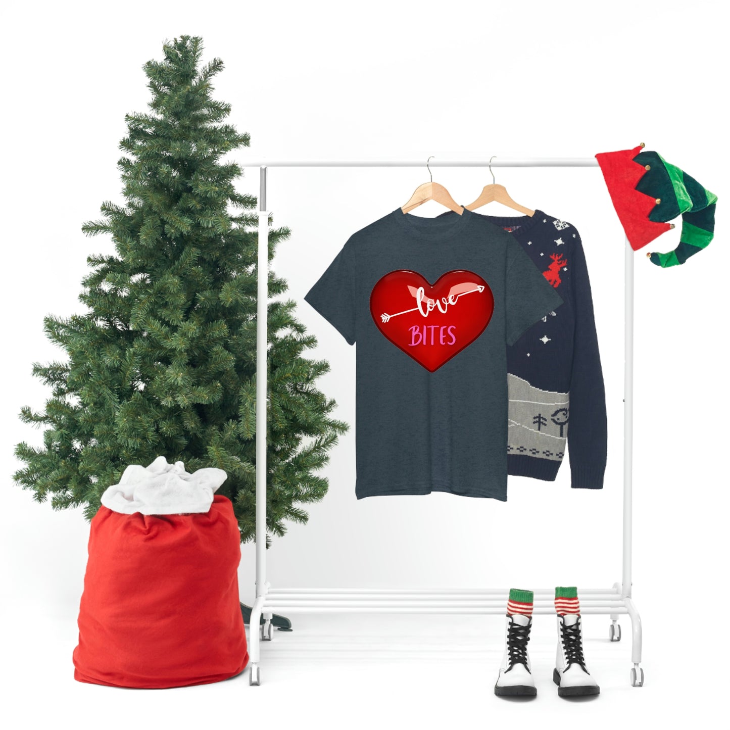 Unisex Heavy Cotton "Love Bites" Tee