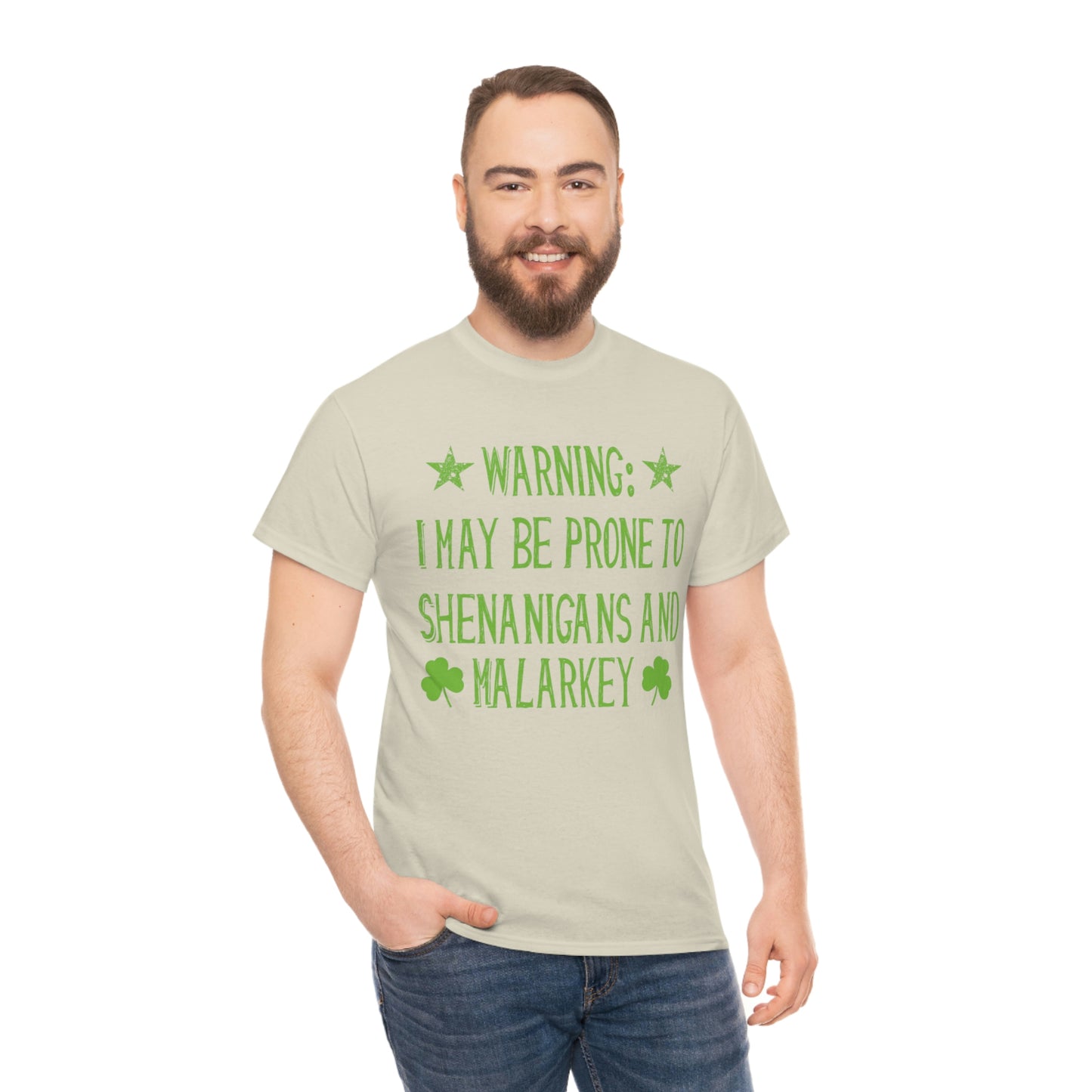 Shenanigans and Malarkey - Unisex Heavy Cotton Tee
