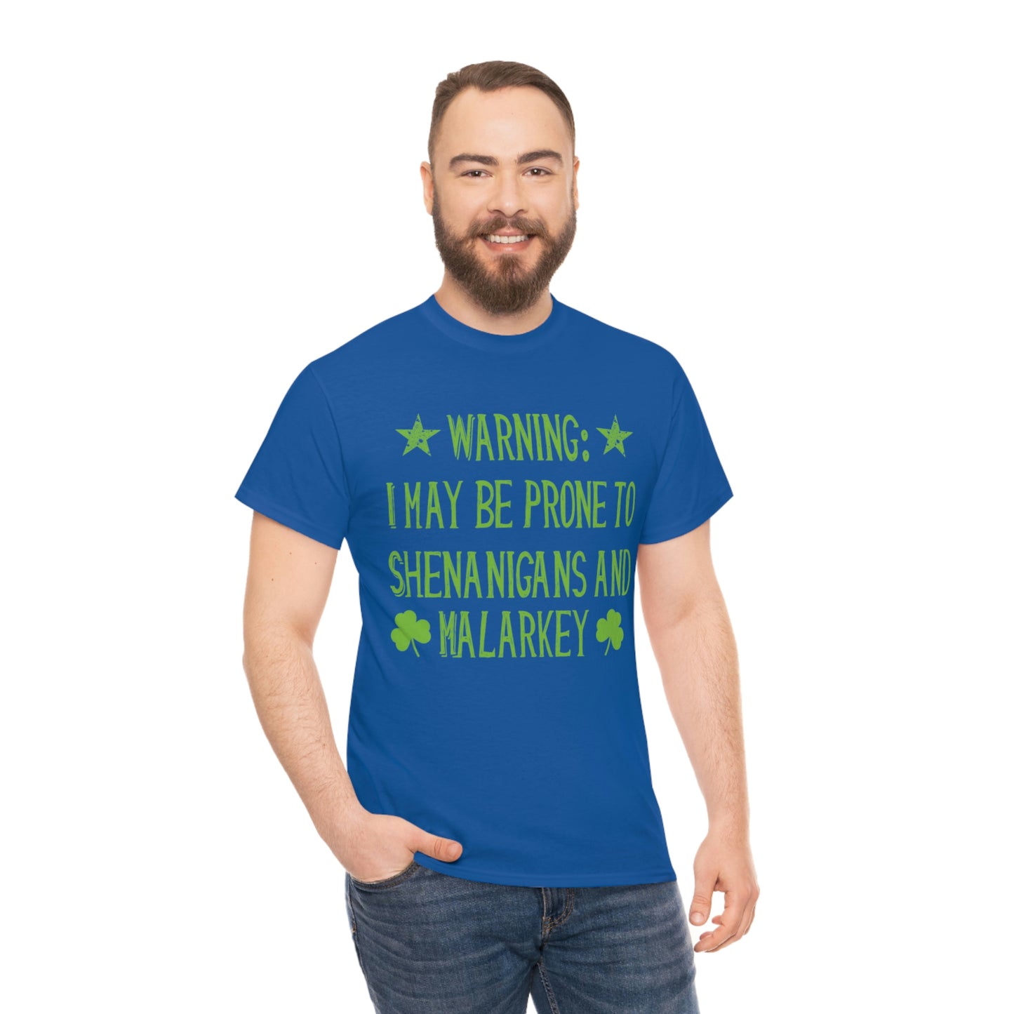 Shenanigans and Malarkey - Unisex Heavy Cotton Tee