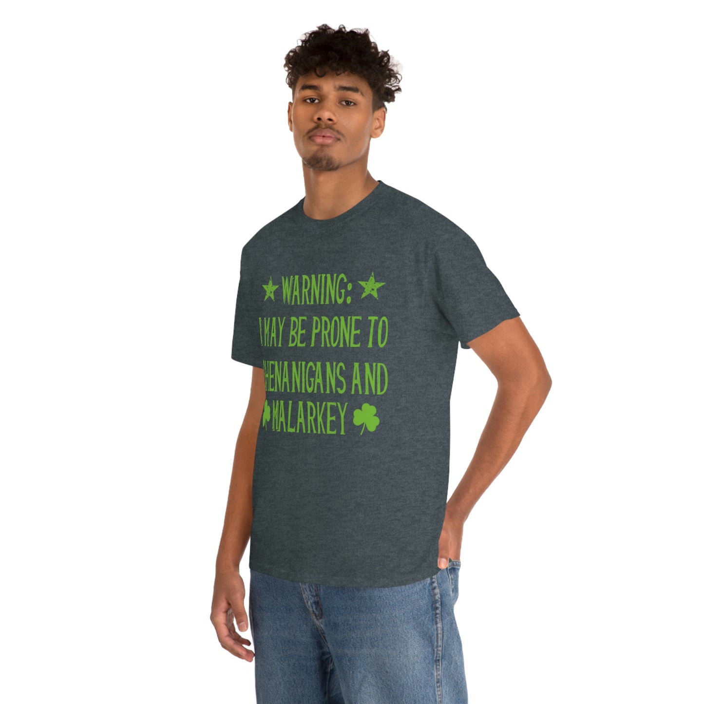 Shenanigans and Malarkey - Unisex Heavy Cotton Tee