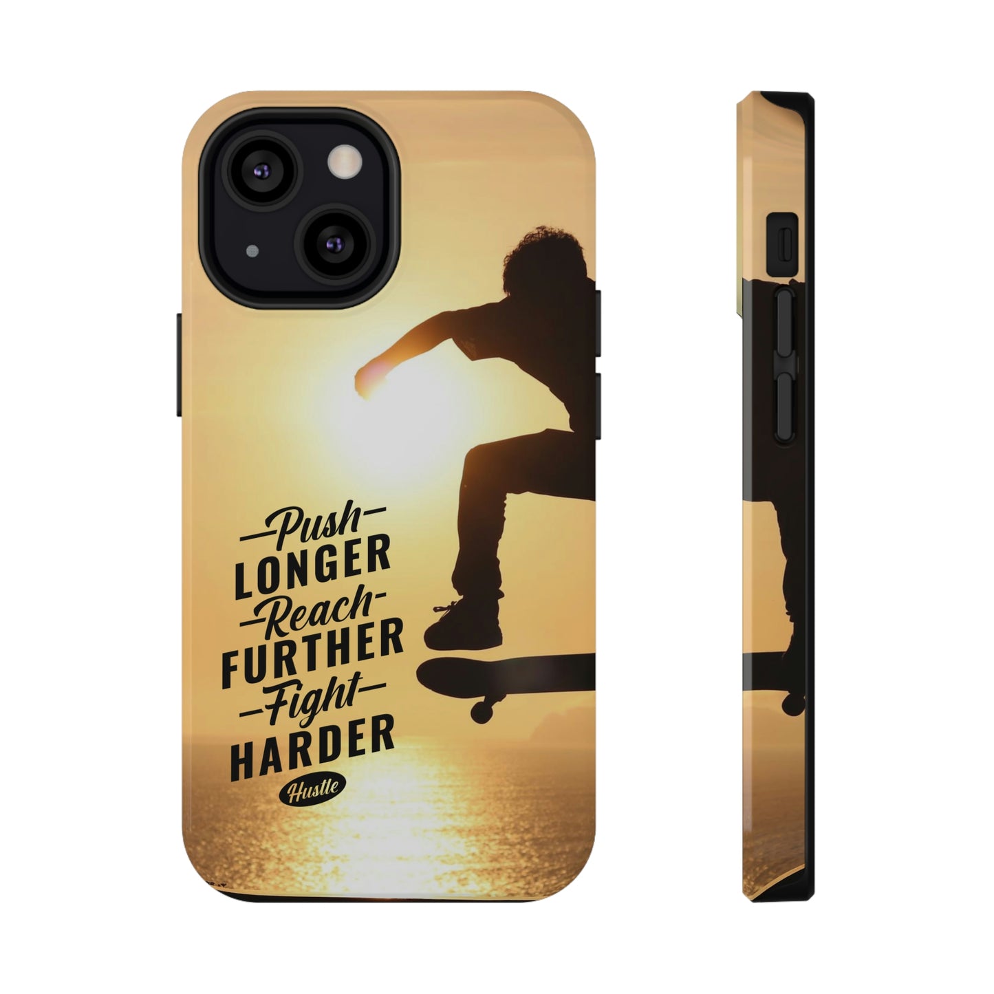 Impact-Resistant Cases for iPhone and Samsung with motivational saying