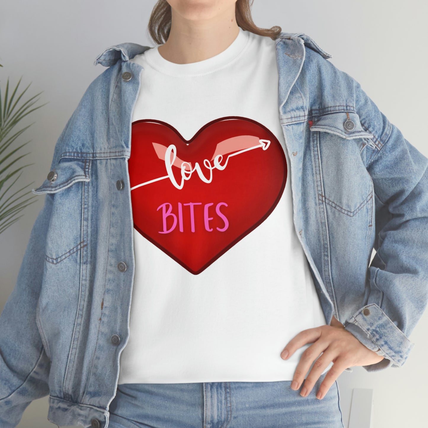 Unisex Heavy Cotton "Love Bites" Tee