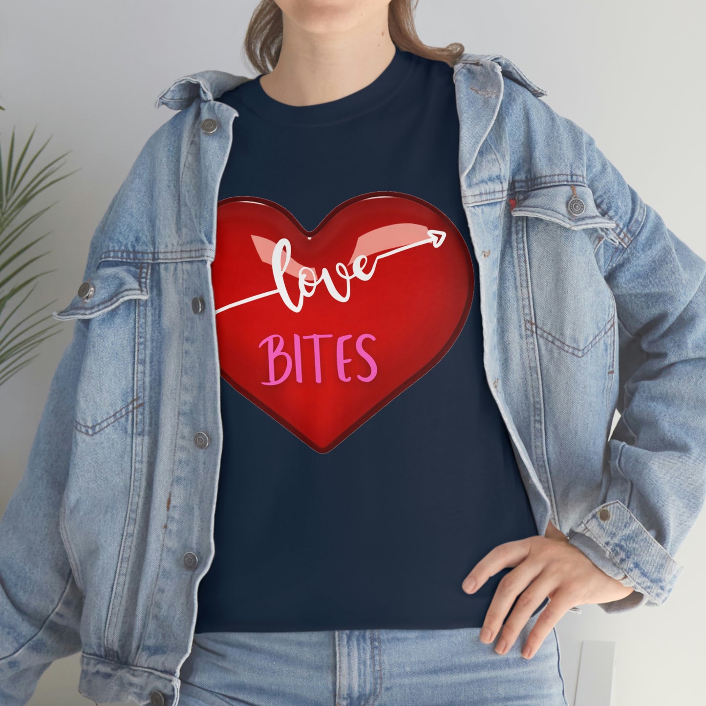 Unisex Heavy Cotton "Love Bites" Tee