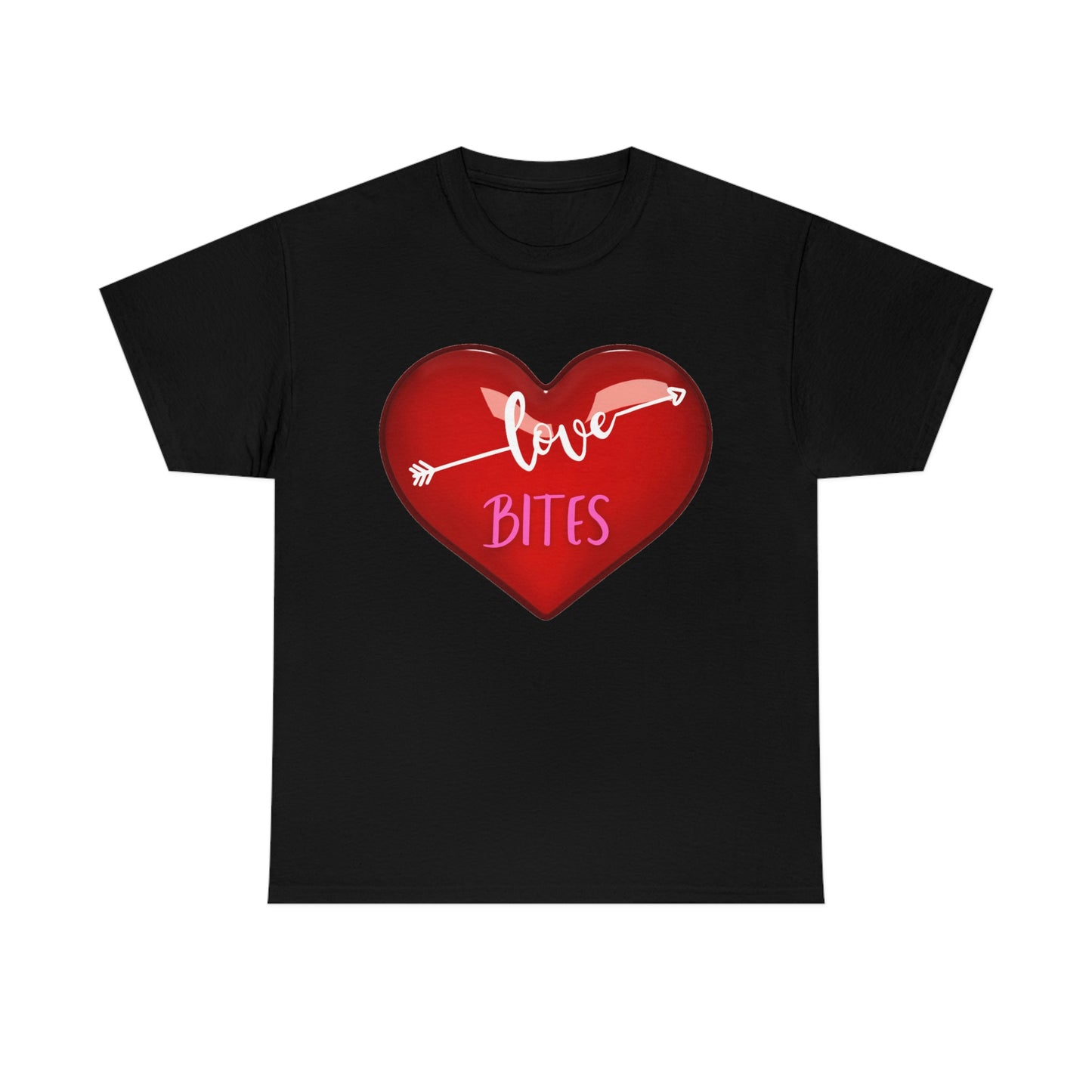 Unisex Heavy Cotton "Love Bites" Tee