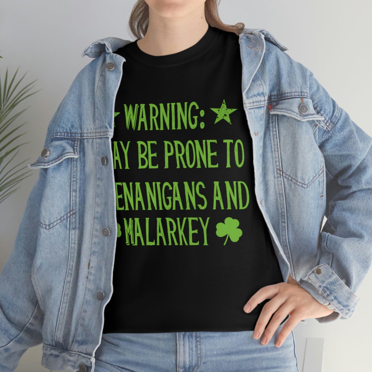 Shenanigans and Malarkey - Unisex Heavy Cotton Tee
