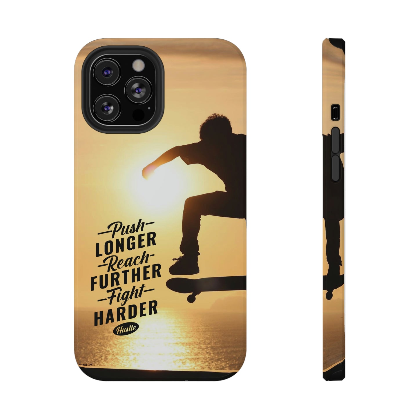 Impact-Resistant Cases for iPhone and Samsung with motivational saying