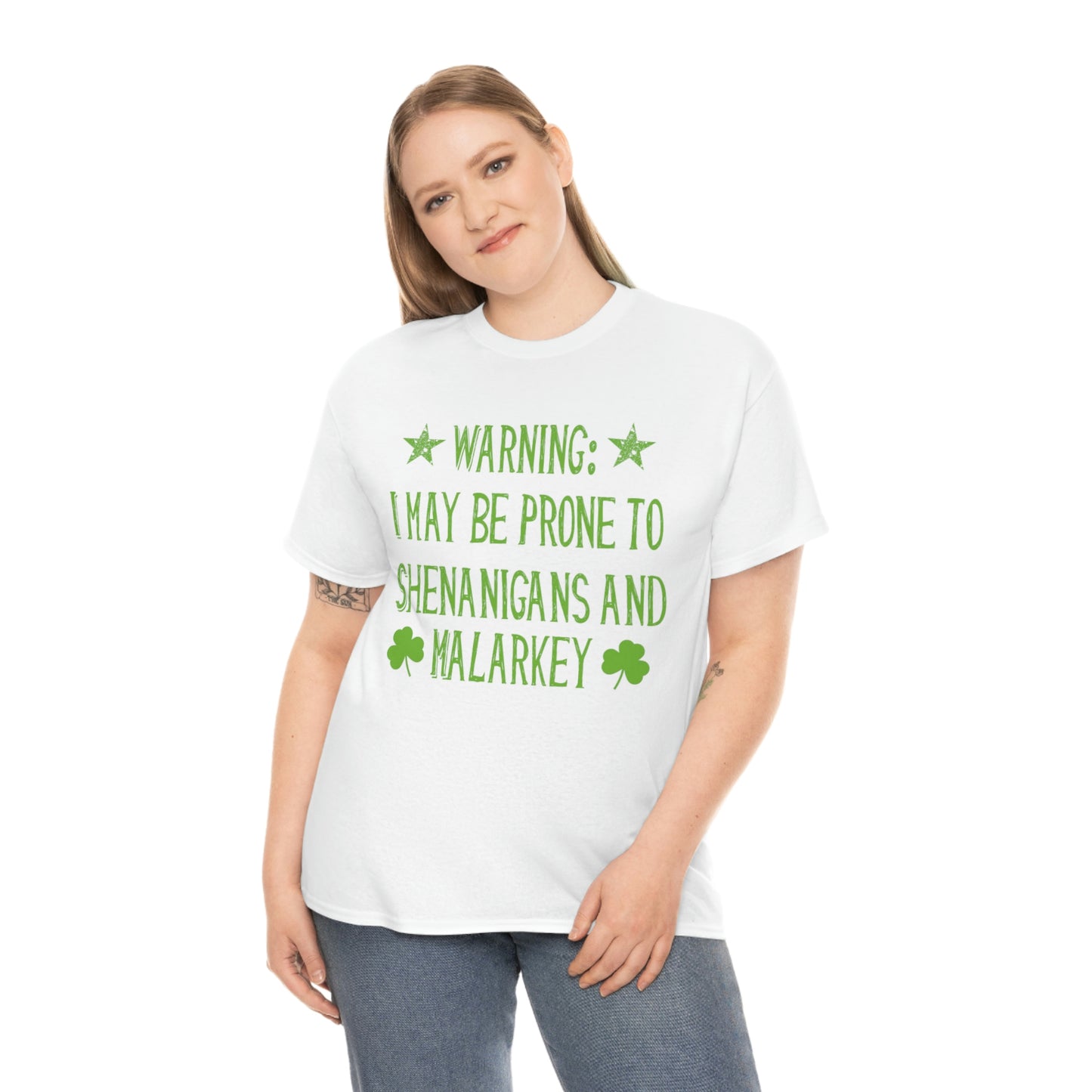 Shenanigans and Malarkey - Unisex Heavy Cotton Tee