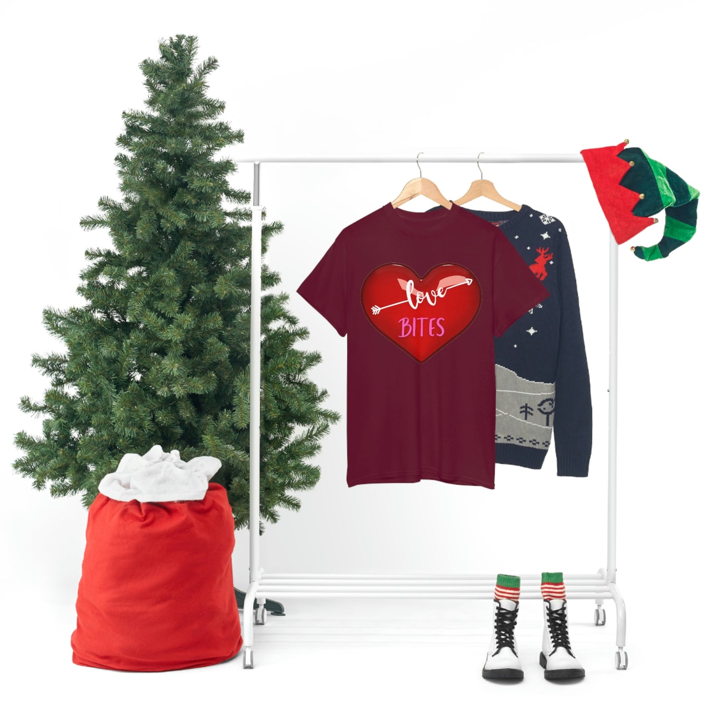 Unisex Heavy Cotton "Love Bites" Tee