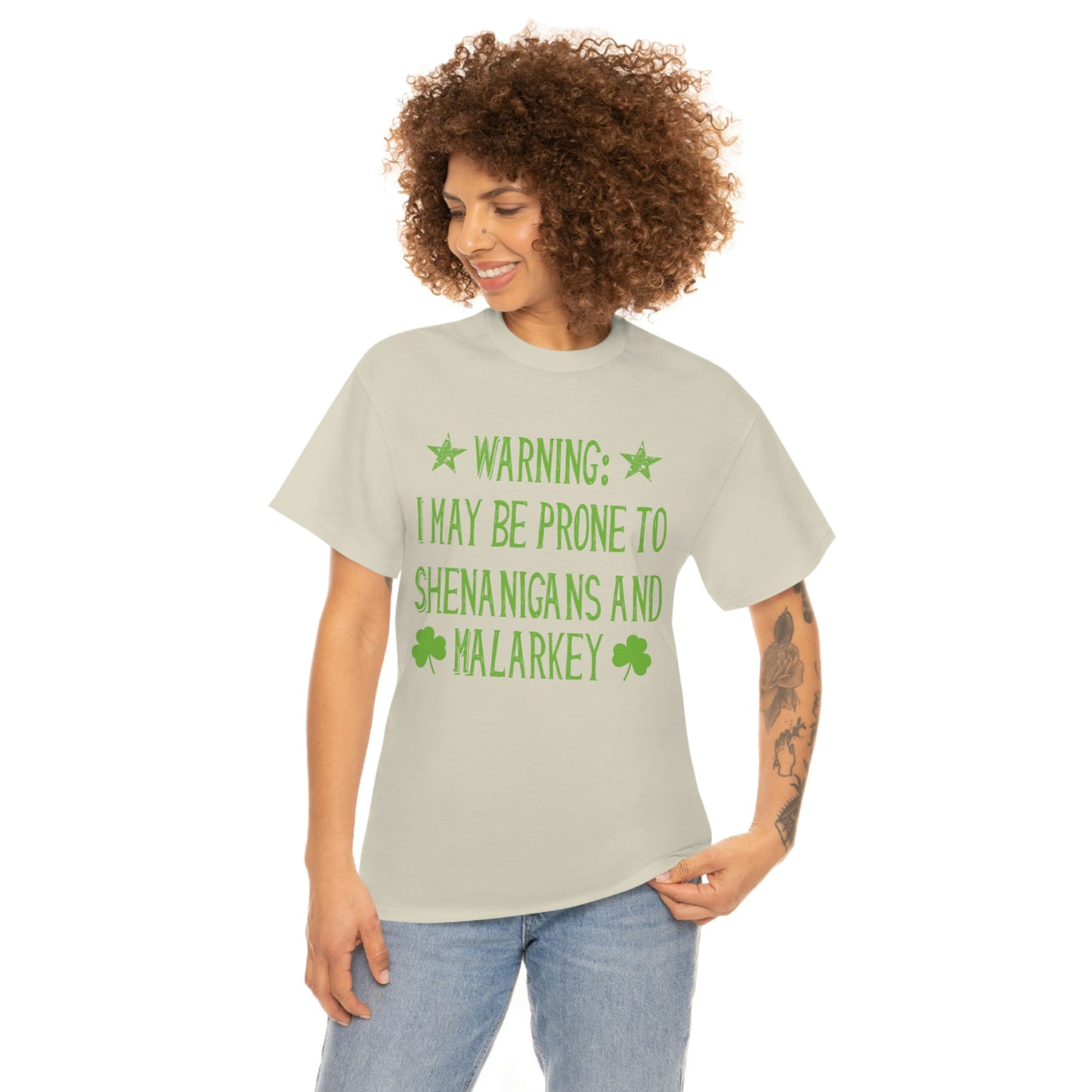 Shenanigans and Malarkey - Unisex Heavy Cotton Tee