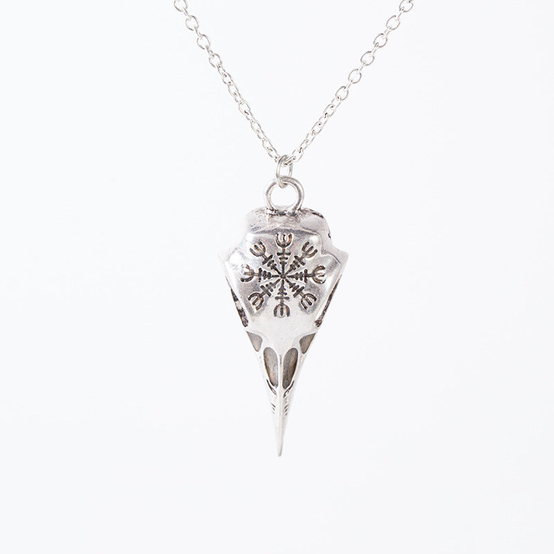 Luminous Viking Inspired Pendant with Necklace