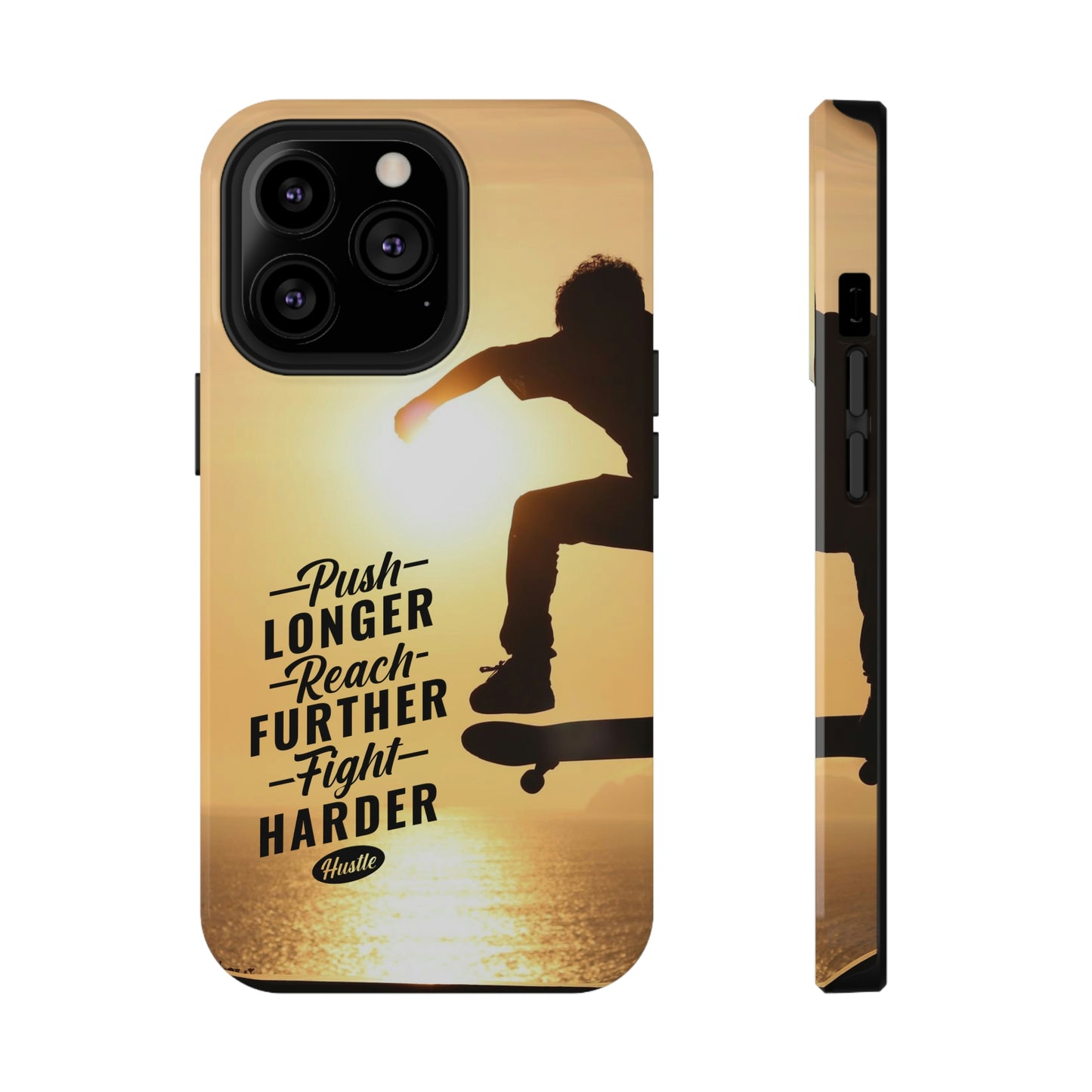 Impact-Resistant Cases for iPhone and Samsung with motivational saying