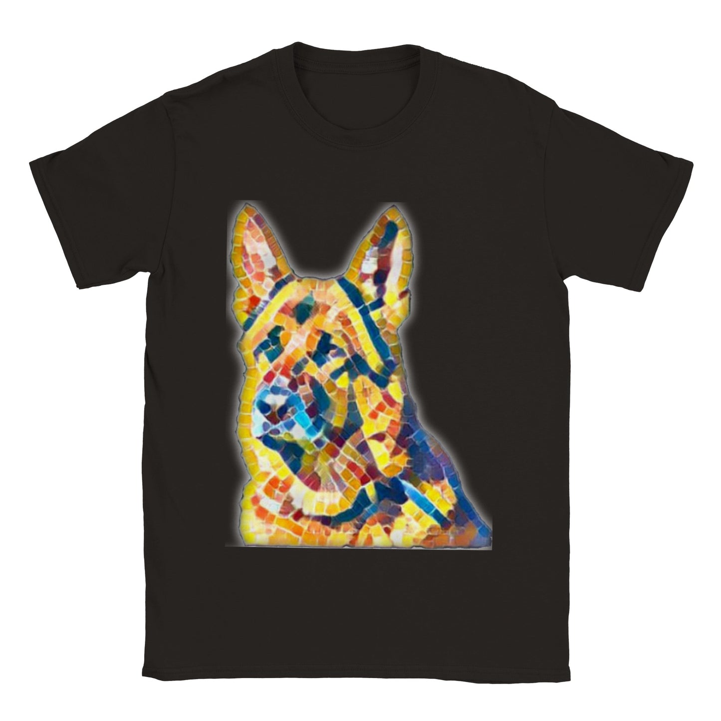 German Shepherd Artified - Classic Unisex Crewneck T-shirt