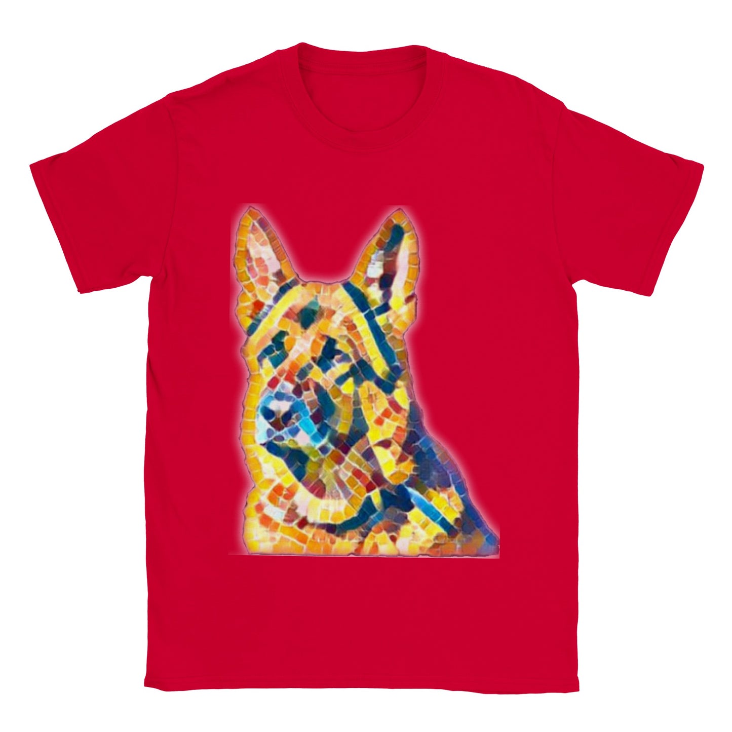 German Shepherd Artified - Classic Unisex Crewneck T-shirt