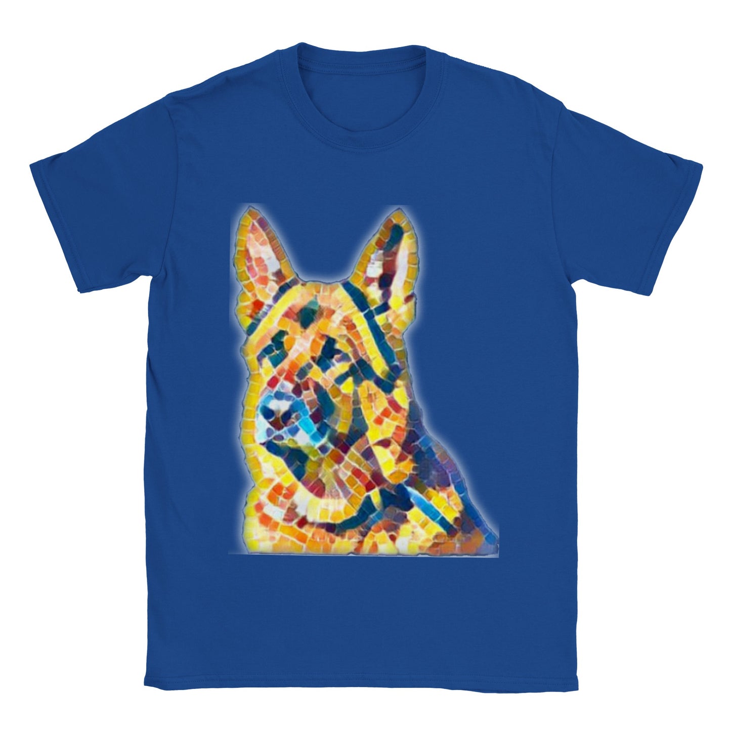 German Shepherd Artified - Classic Unisex Crewneck T-shirt
