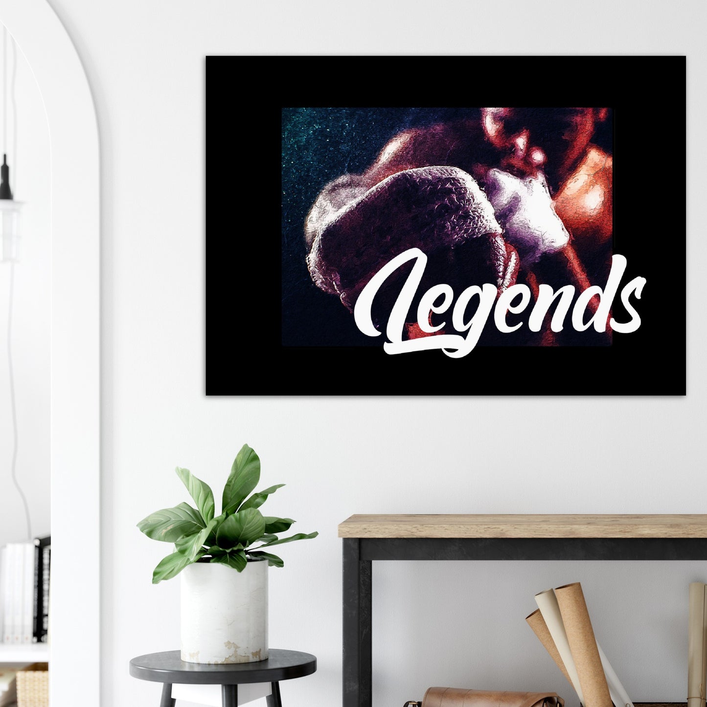 Legends Boxing art - Classic Matte Paper Poster