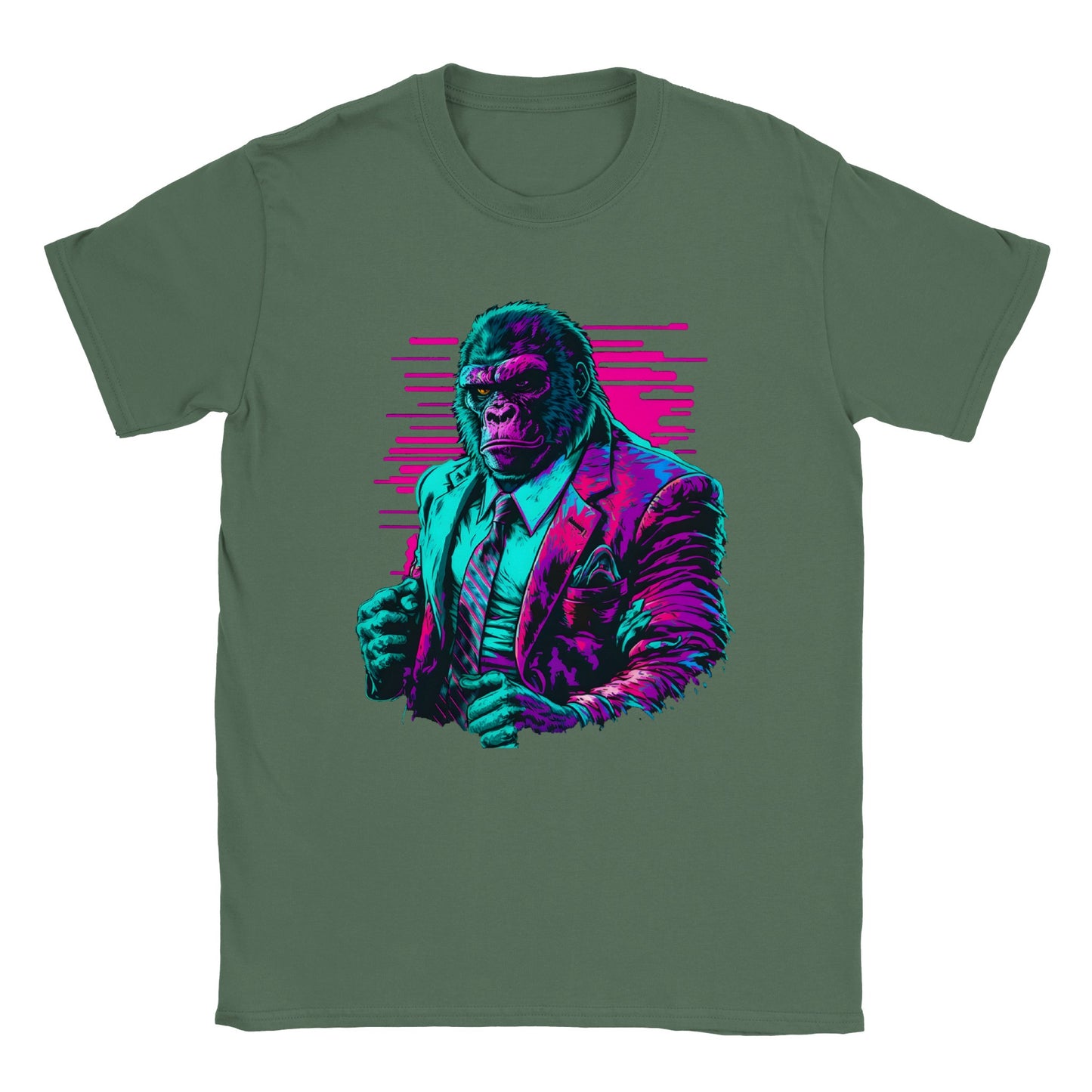 Gangster Gorilla Muscle - Classic Unisex Crewneck T-shirt