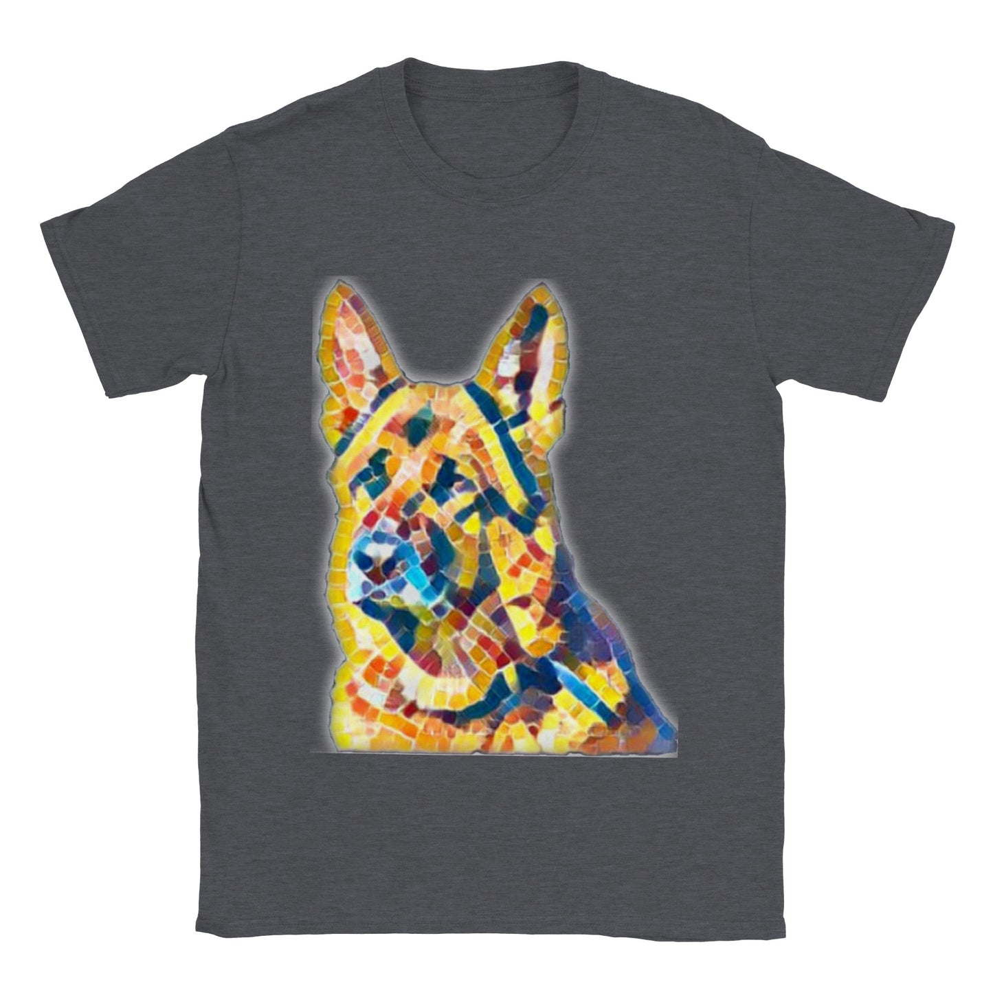 German Shepherd Artified - Classic Unisex Crewneck T-shirt