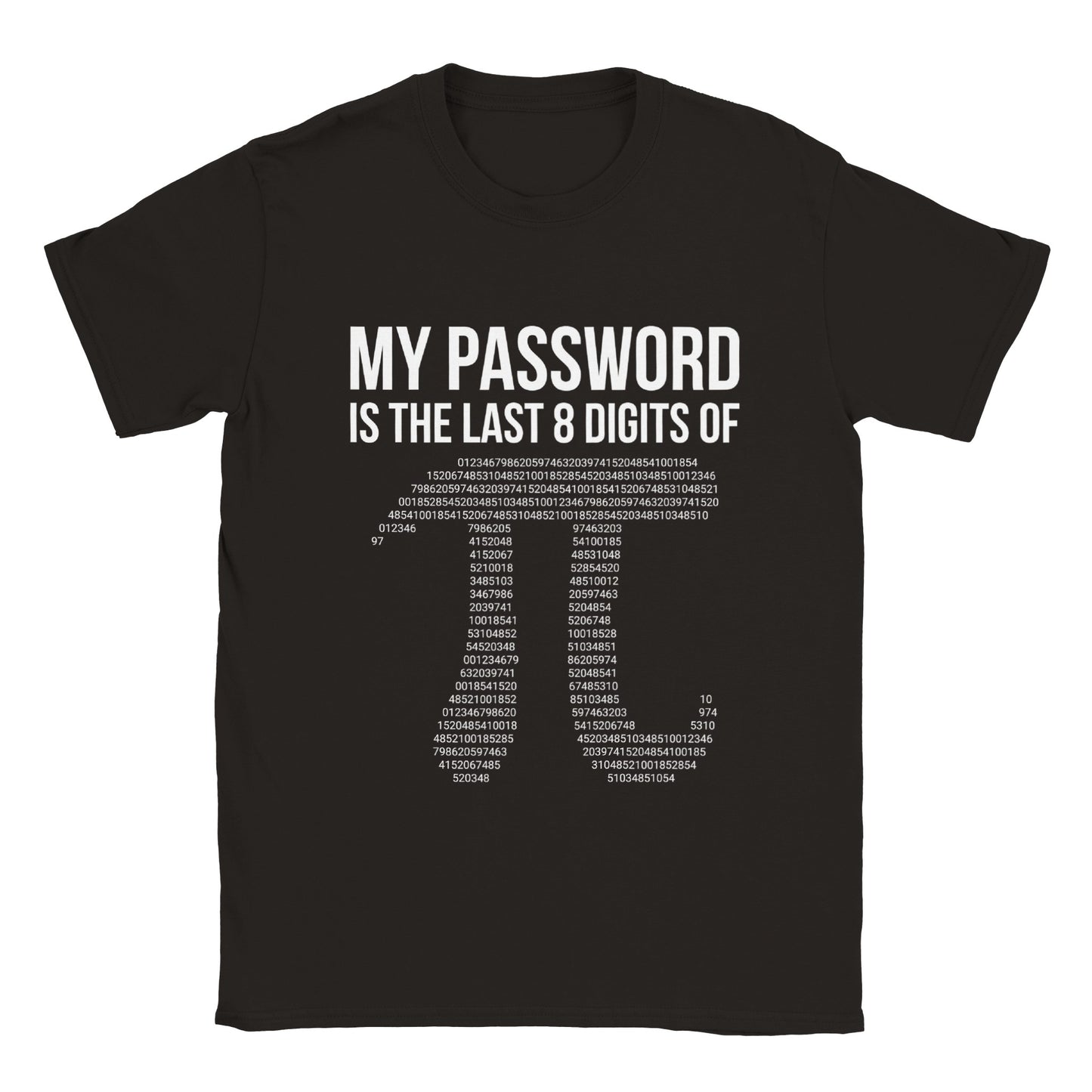My Password is the last 8 digits of Pi - Classic Unisex Crewneck T-shirt