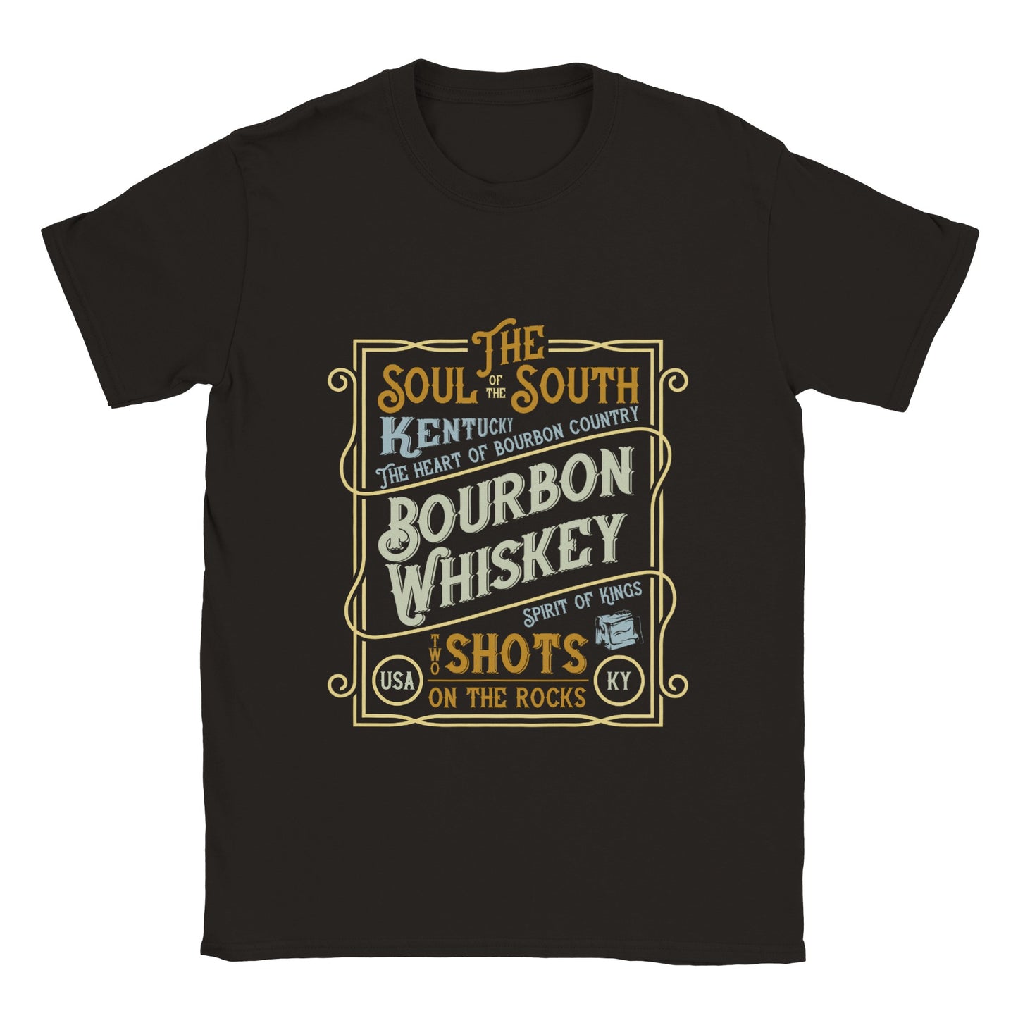 Kentucky Bourbon Whiskey - Classic Unisex Crewneck T-shirt