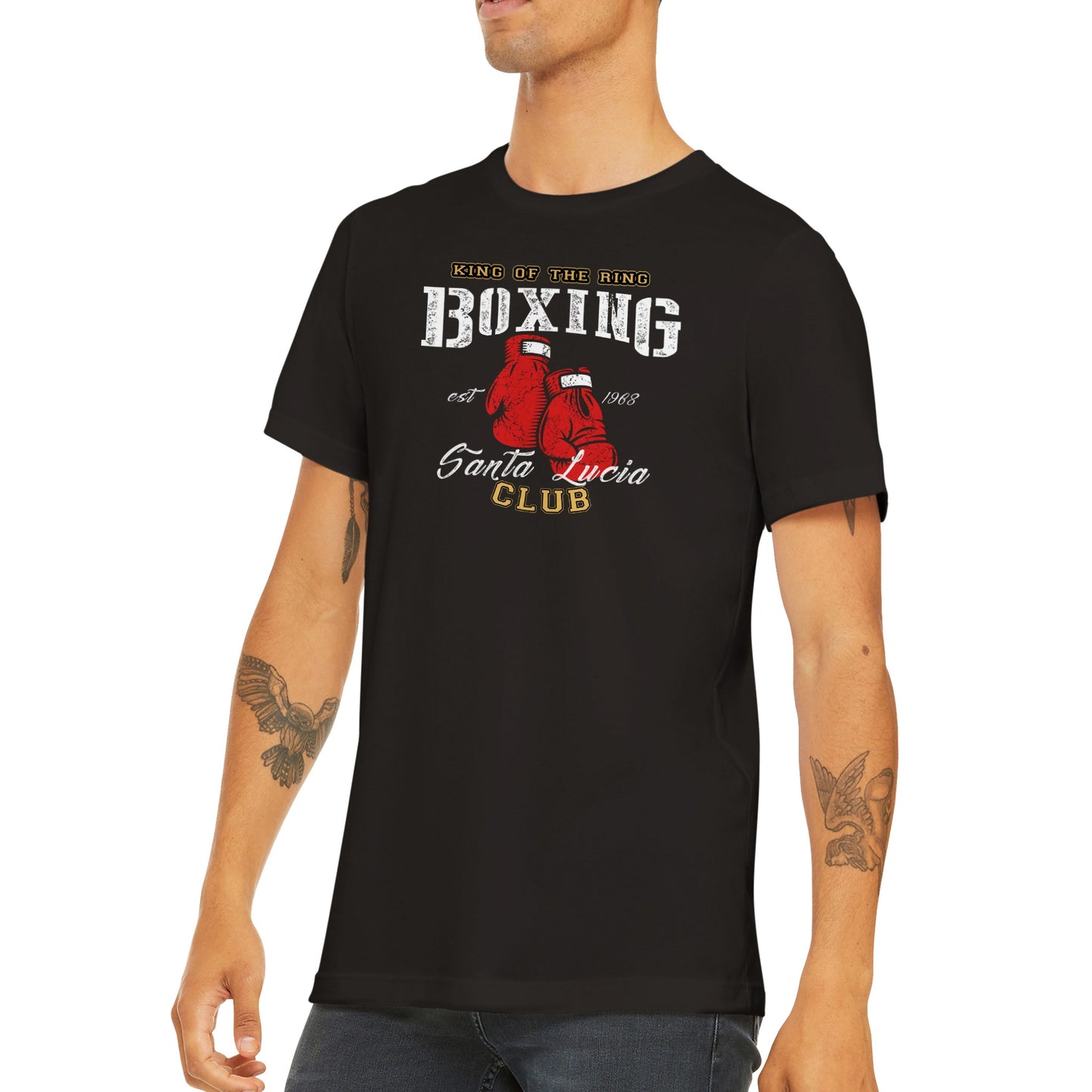 King of the Ring Boxing Club - Classic Unisex Crewneck T-shirt