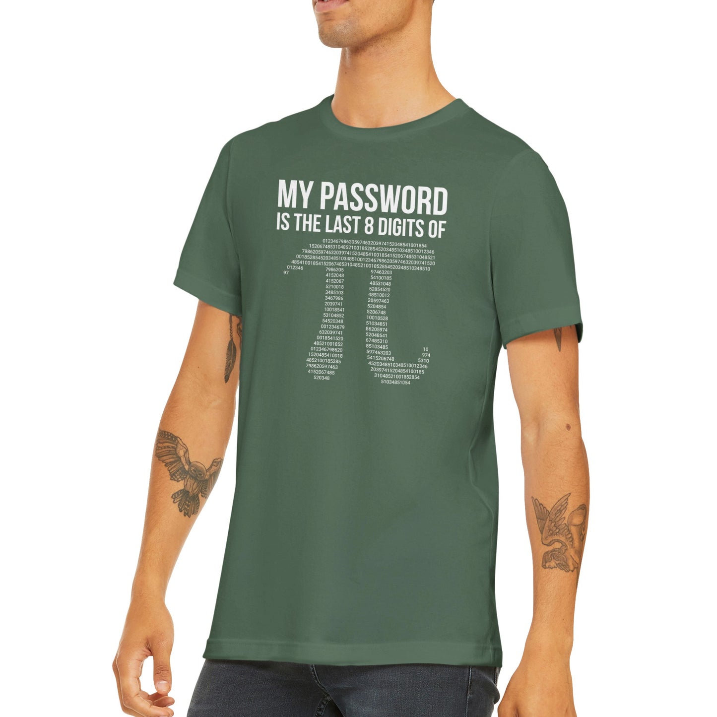 My Password is the last 8 digits of Pi - Classic Unisex Crewneck T-shirt