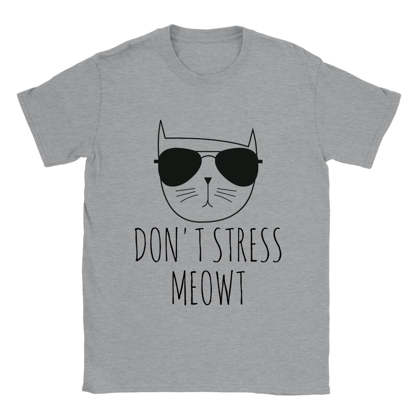 Don't Stress Meowt - Classic Unisex Crewneck T-shirt