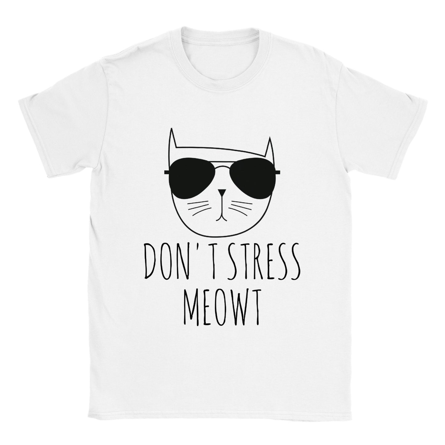 Don't Stress Meowt - Classic Unisex Crewneck T-shirt
