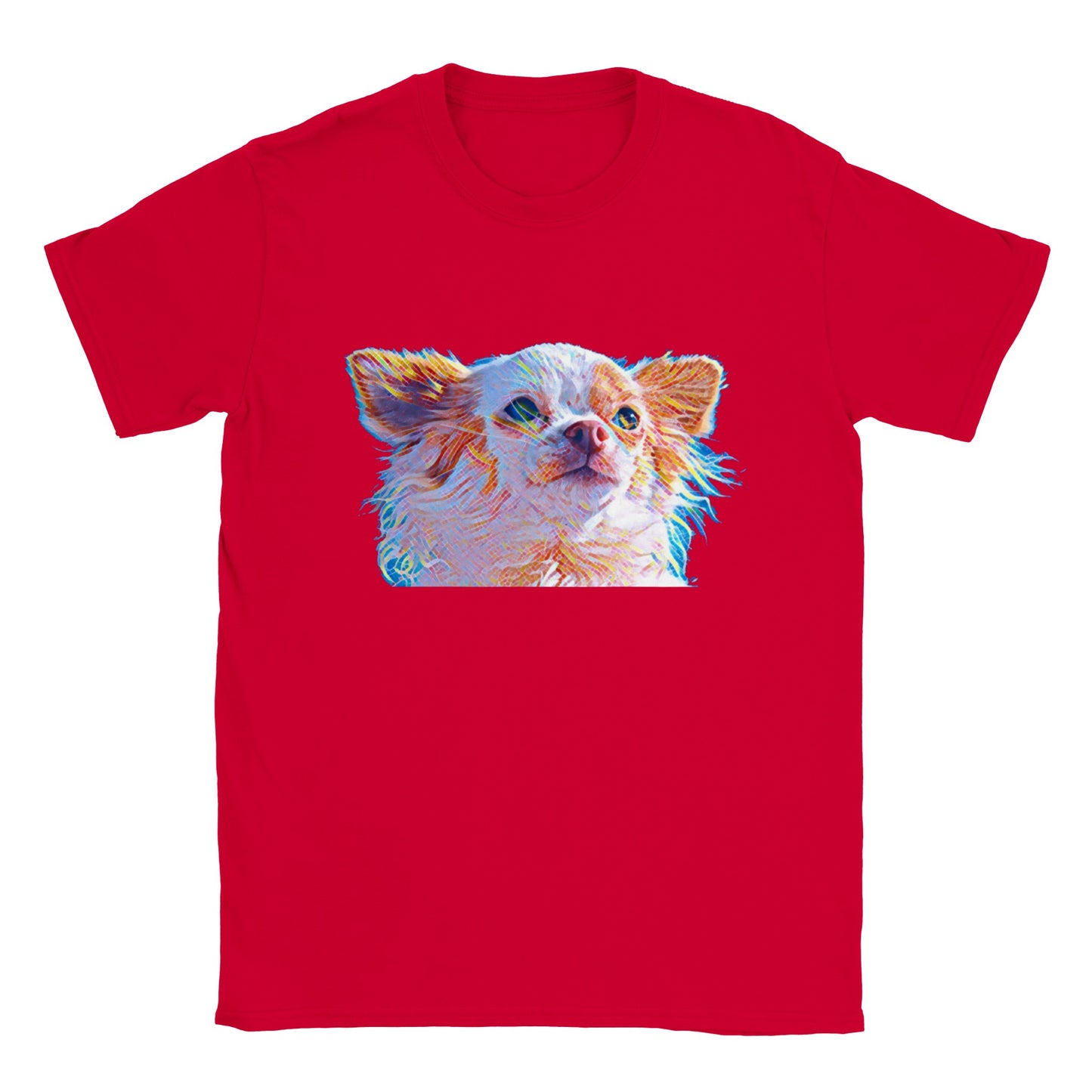 Chihuahua Artified - Classic Unisex Crewneck T-shirt