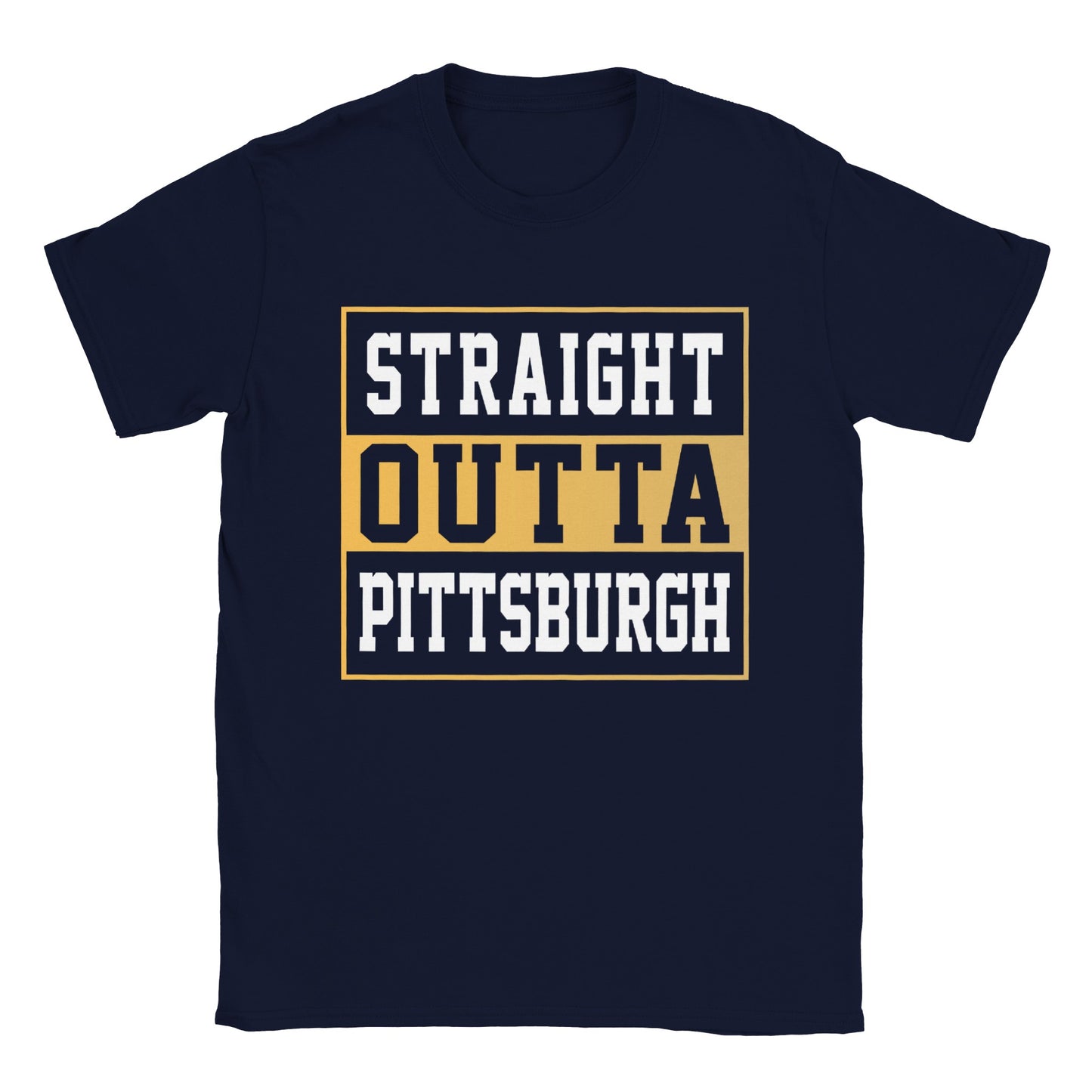 Straight Outta Pittsburgh - Classic Unisex Crewneck T-shirt