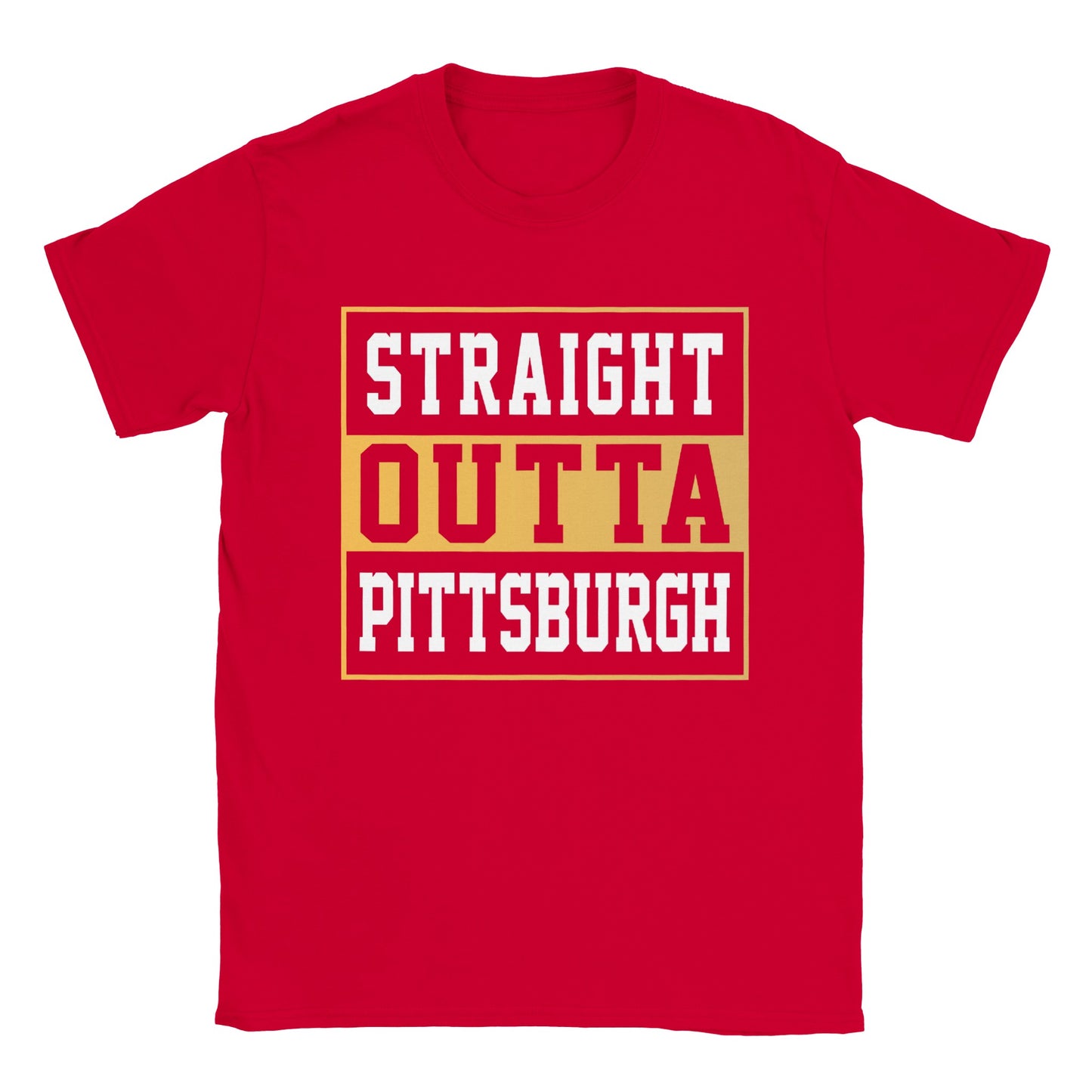 Straight Outta Pittsburgh - Classic Unisex Crewneck T-shirt