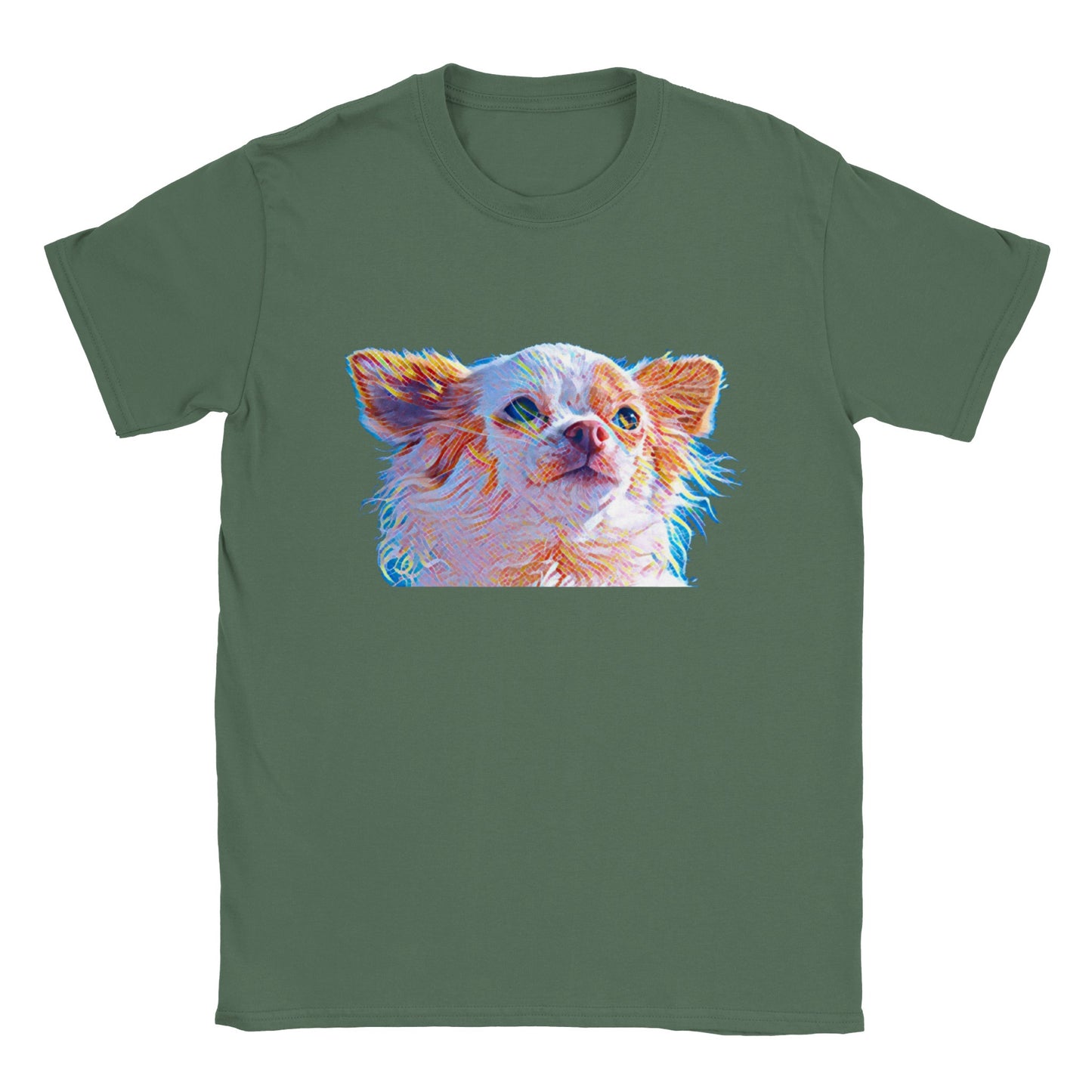 Chihuahua Artified - Classic Unisex Crewneck T-shirt