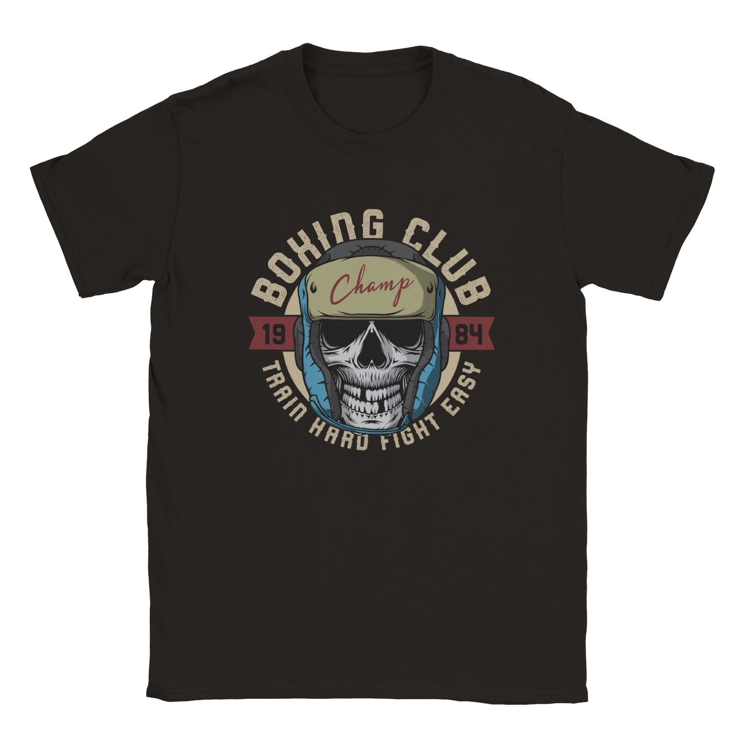 Boxing Club - Train Hard Fight Easy - Classic Unisex Crewneck T-shirt