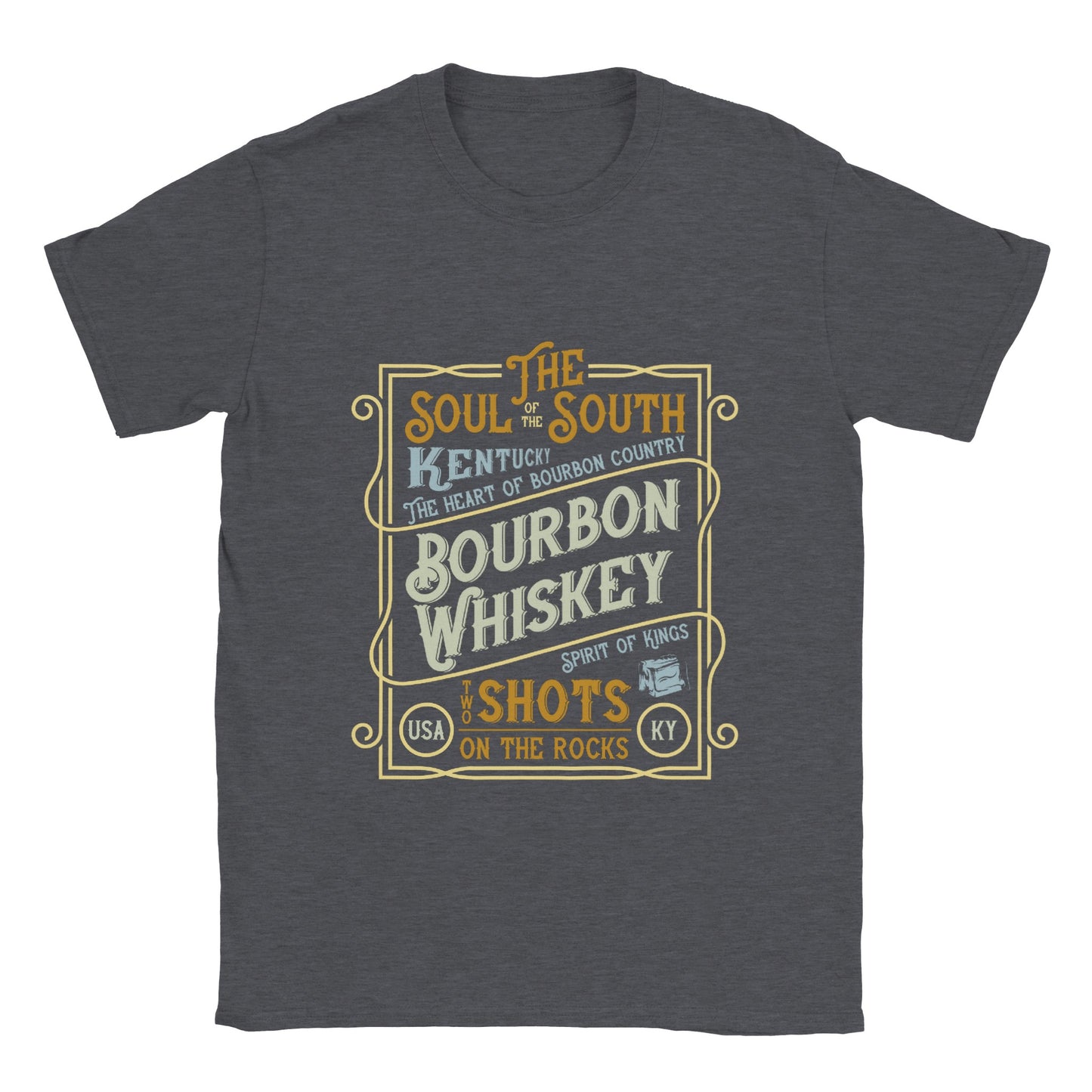 Kentucky Bourbon Whiskey - Classic Unisex Crewneck T-shirt