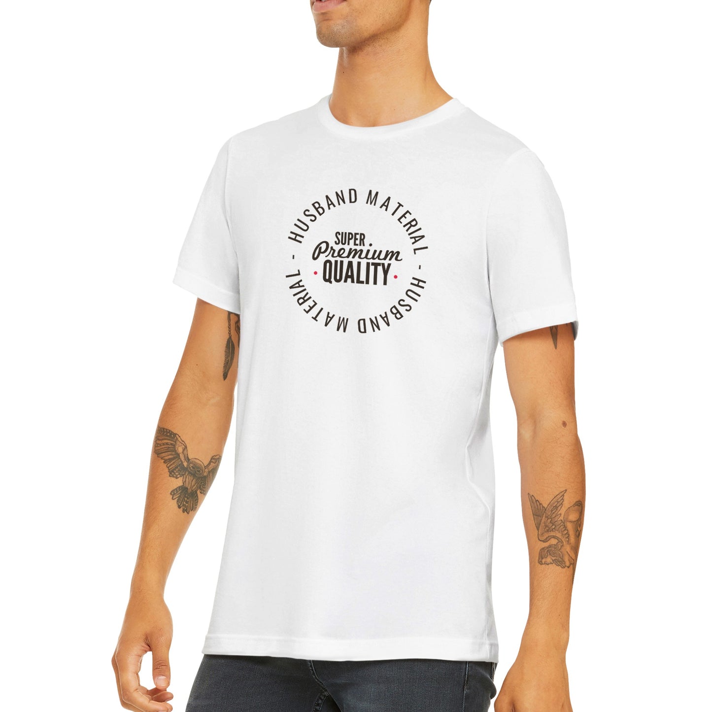 Husband Material Super Premium Quality - Classic Unisex Crewneck T-shirt
