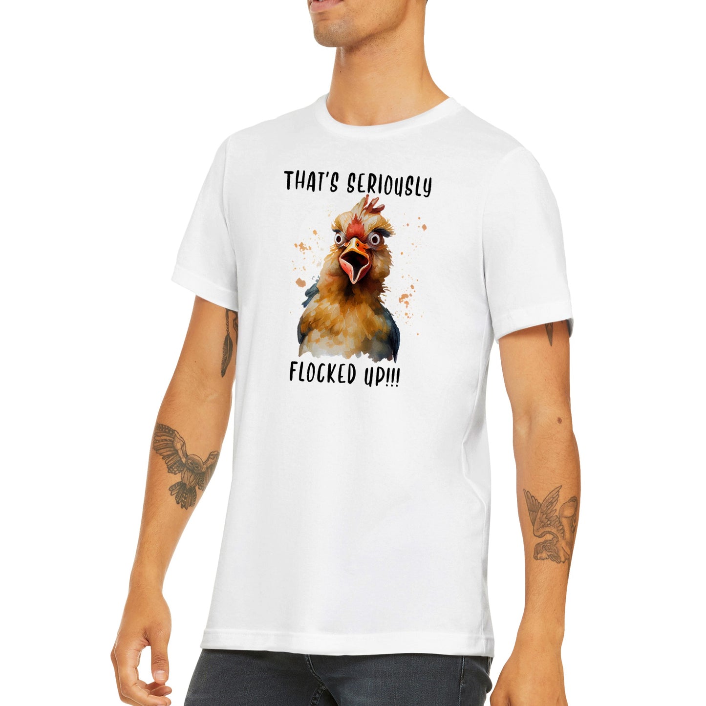 That's Seriously Flocked up!!! - Classic Unisex Crewneck T-shirt