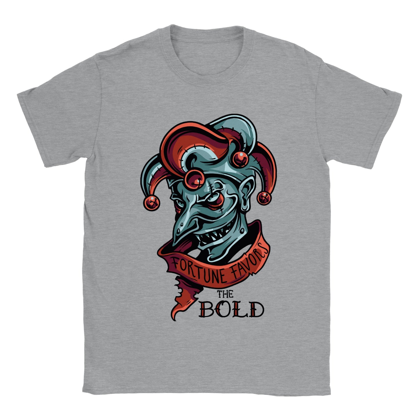 Fortune Favors the Bold - Classic Unisex Crewneck T-shirt