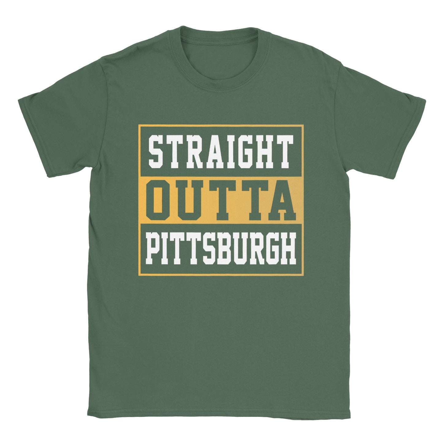 Straight Outta Pittsburgh - Classic Unisex Crewneck T-shirt