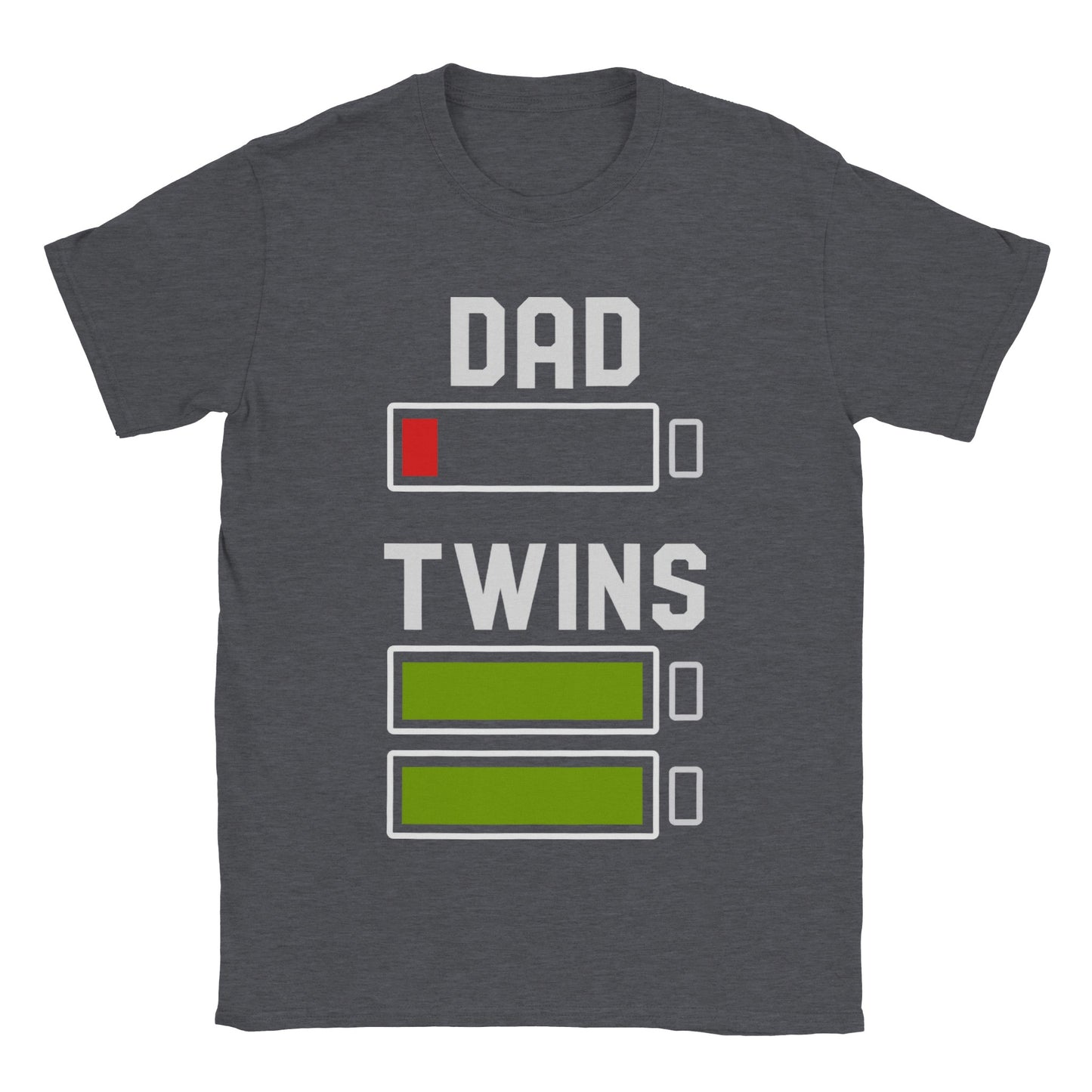 Dad Vs. Twins Energy Levels - Classic Unisex Crewneck T-shirt