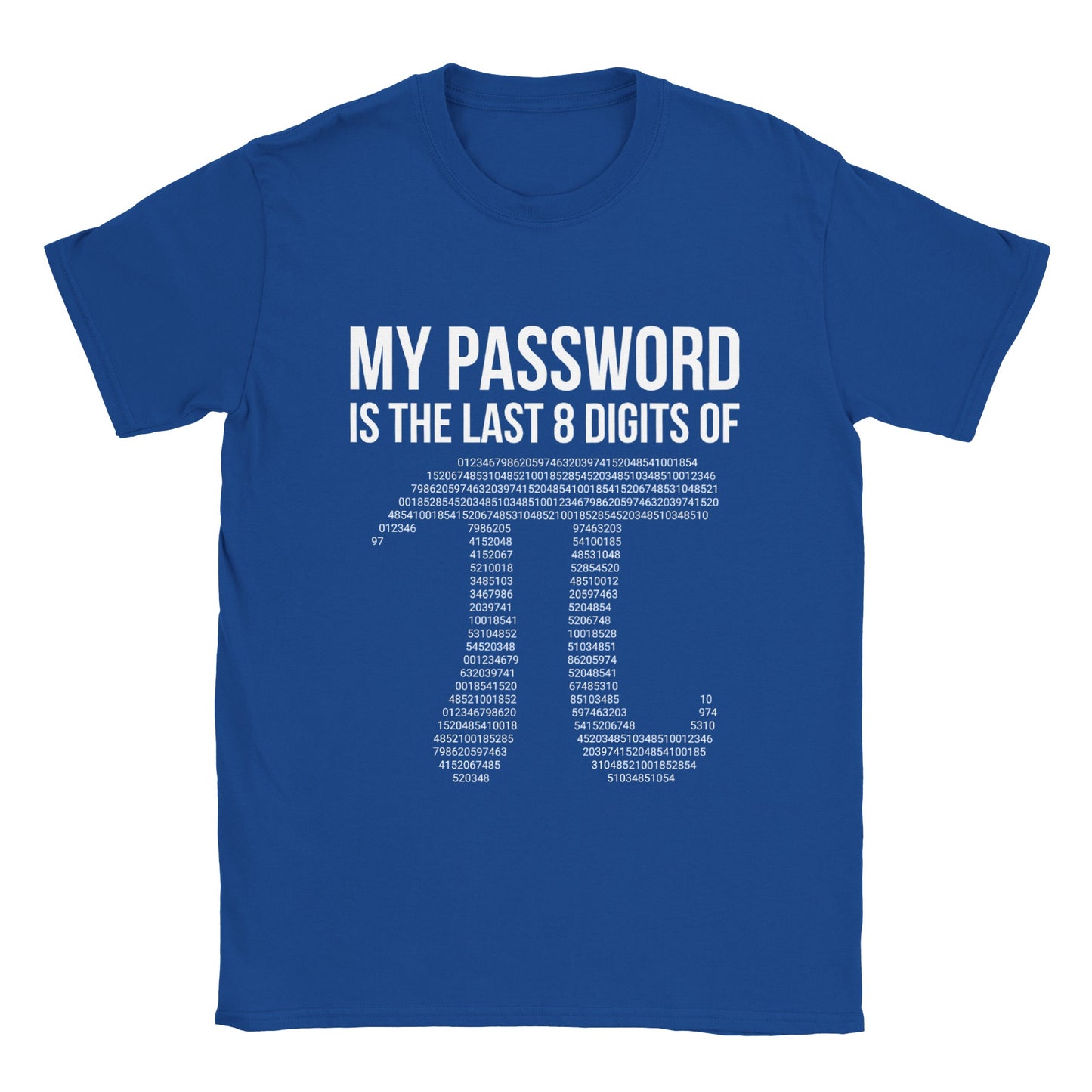 My Password is the last 8 digits of Pi - Classic Unisex Crewneck T-shirt