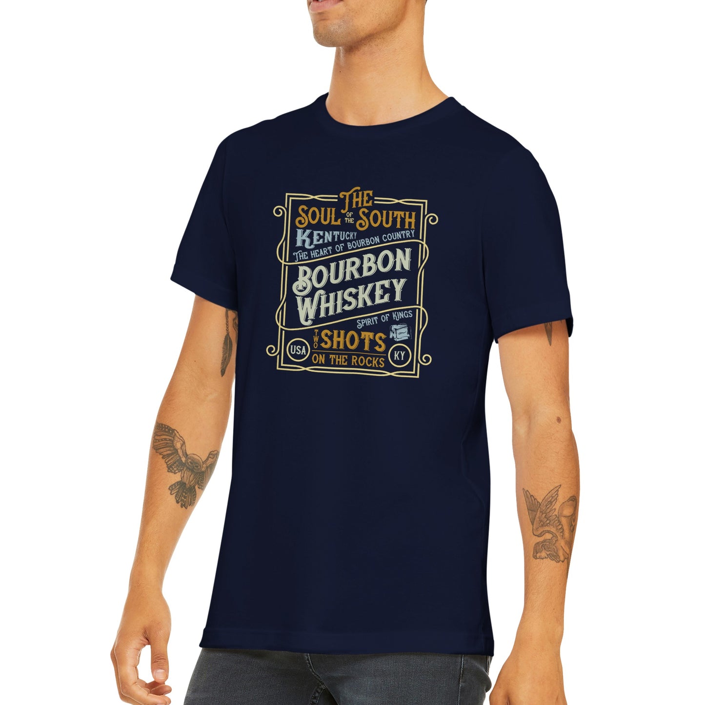 Kentucky Bourbon Whiskey - Classic Unisex Crewneck T-shirt