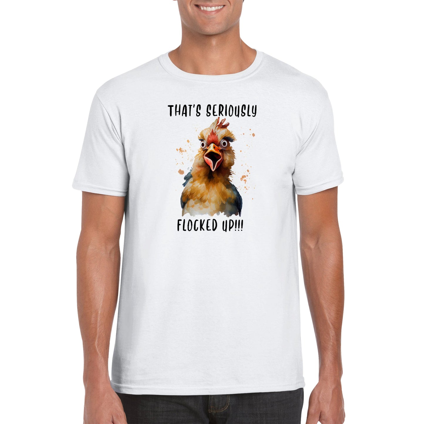 That's Seriously Flocked up!!! - Classic Unisex Crewneck T-shirt