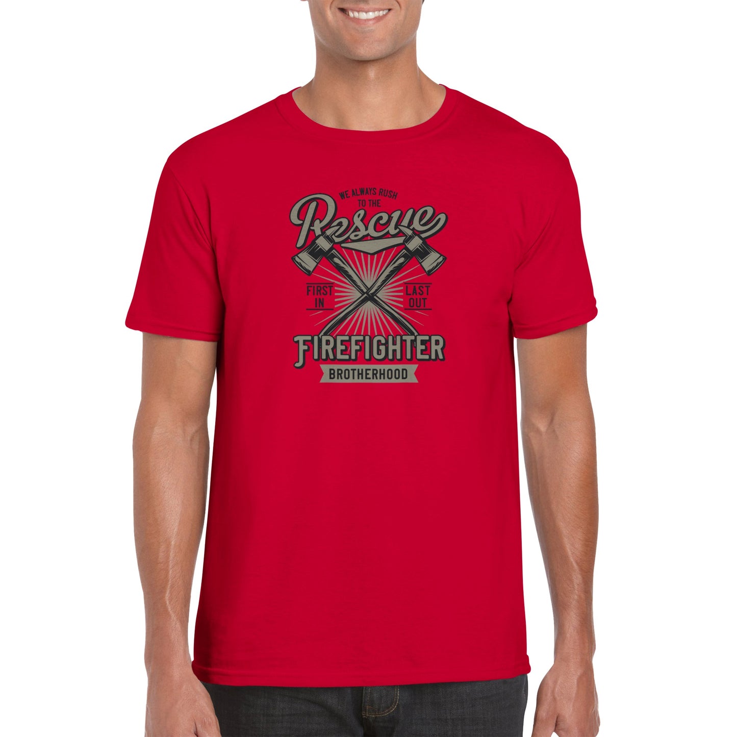 We Always Rush to The Rescue - Classic Unisex Crewneck T-shirt