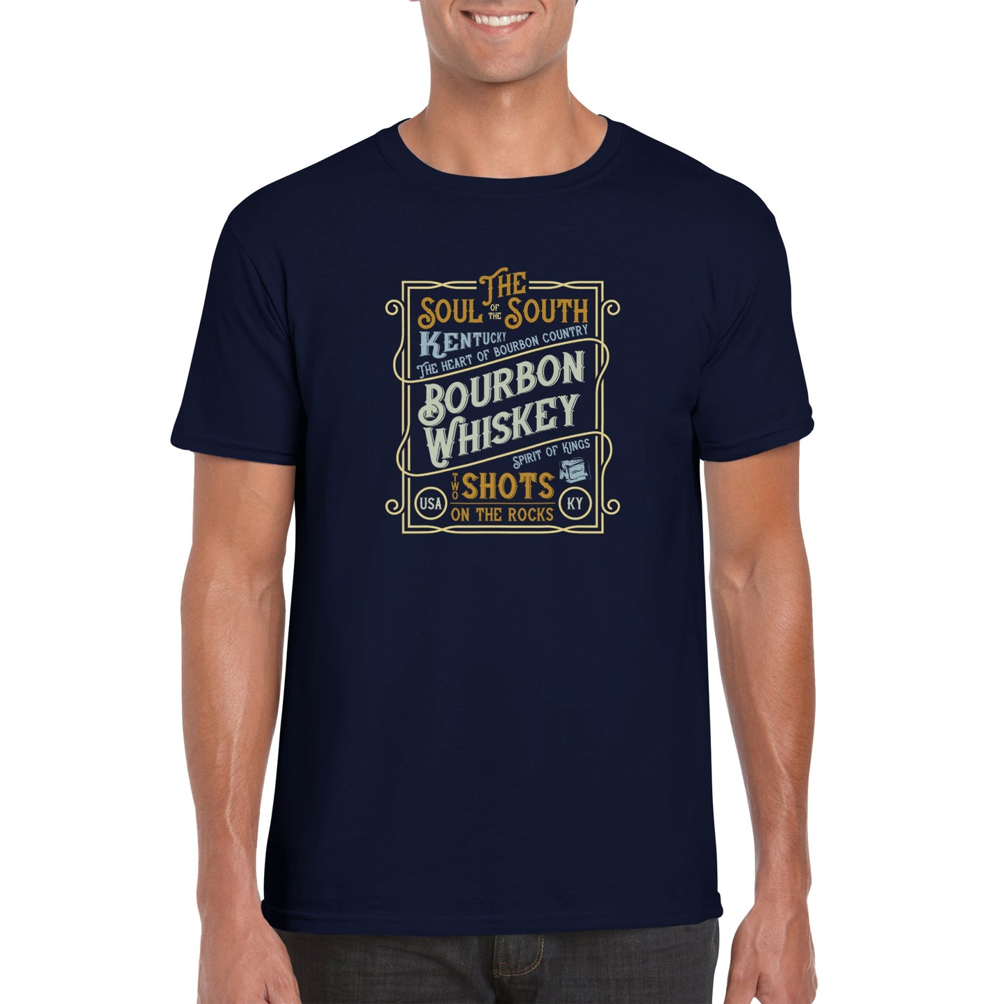 Kentucky Bourbon Whiskey - Classic Unisex Crewneck T-shirt