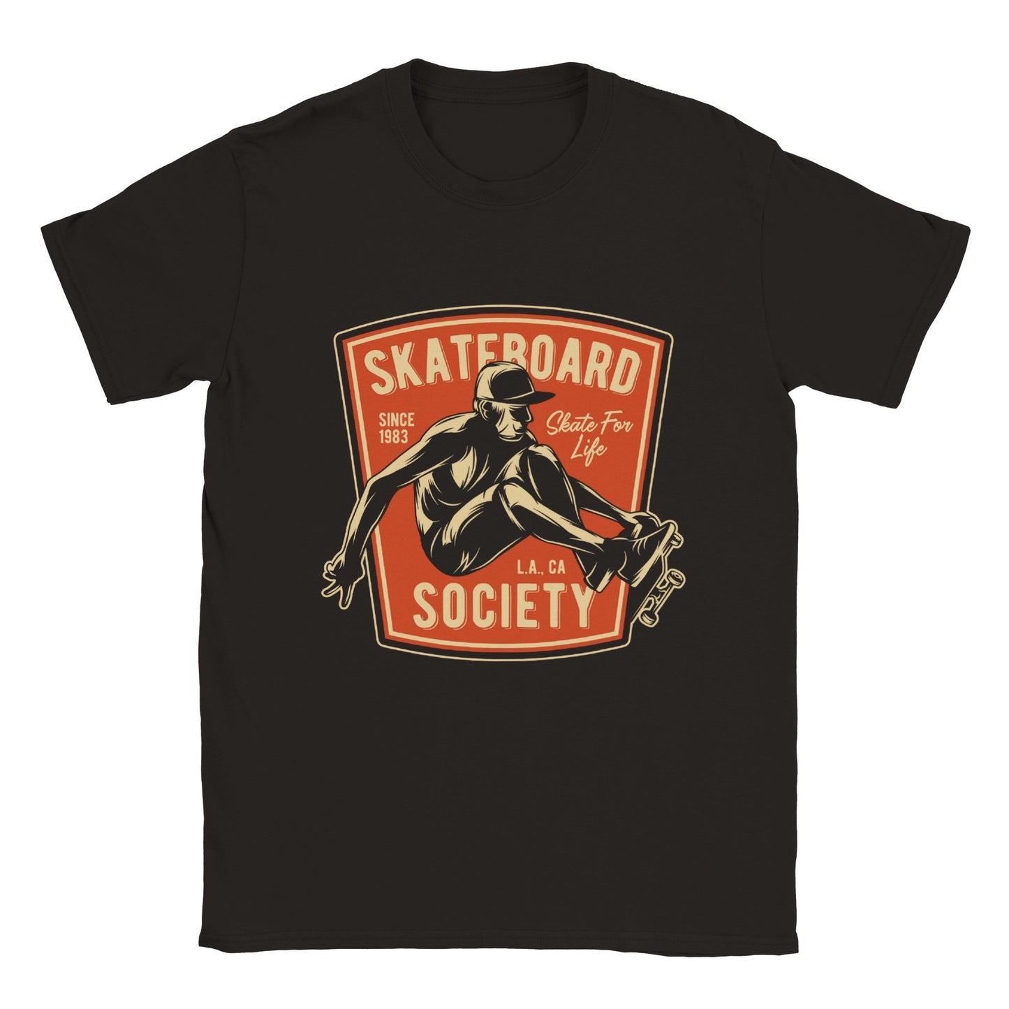 Skateboard Society - Classic Unisex Crewneck T-shirt